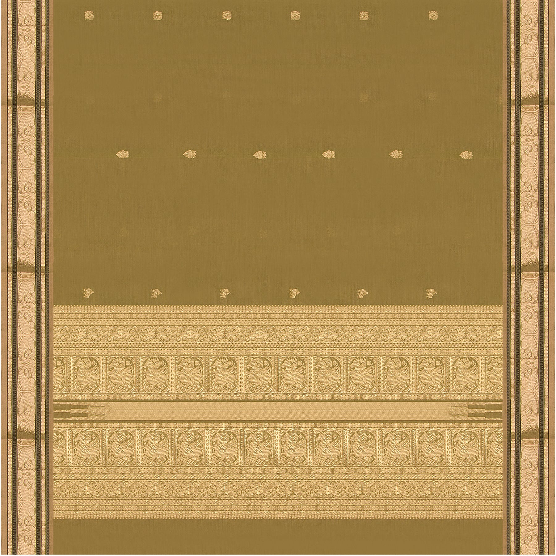 Kanakavalli Kanchi Cotton Sari 23-613-HS003-03466 - Full View