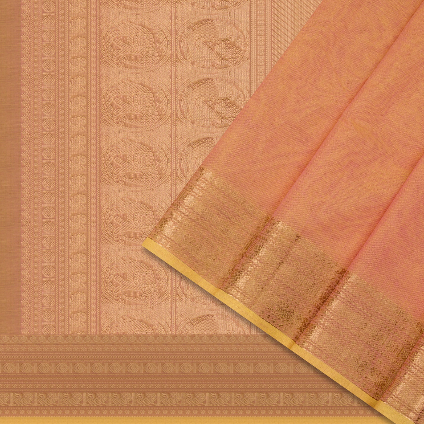 Kanakavalli Kanchi Cotton Sari 23-613-HS003-06413 - Cover View