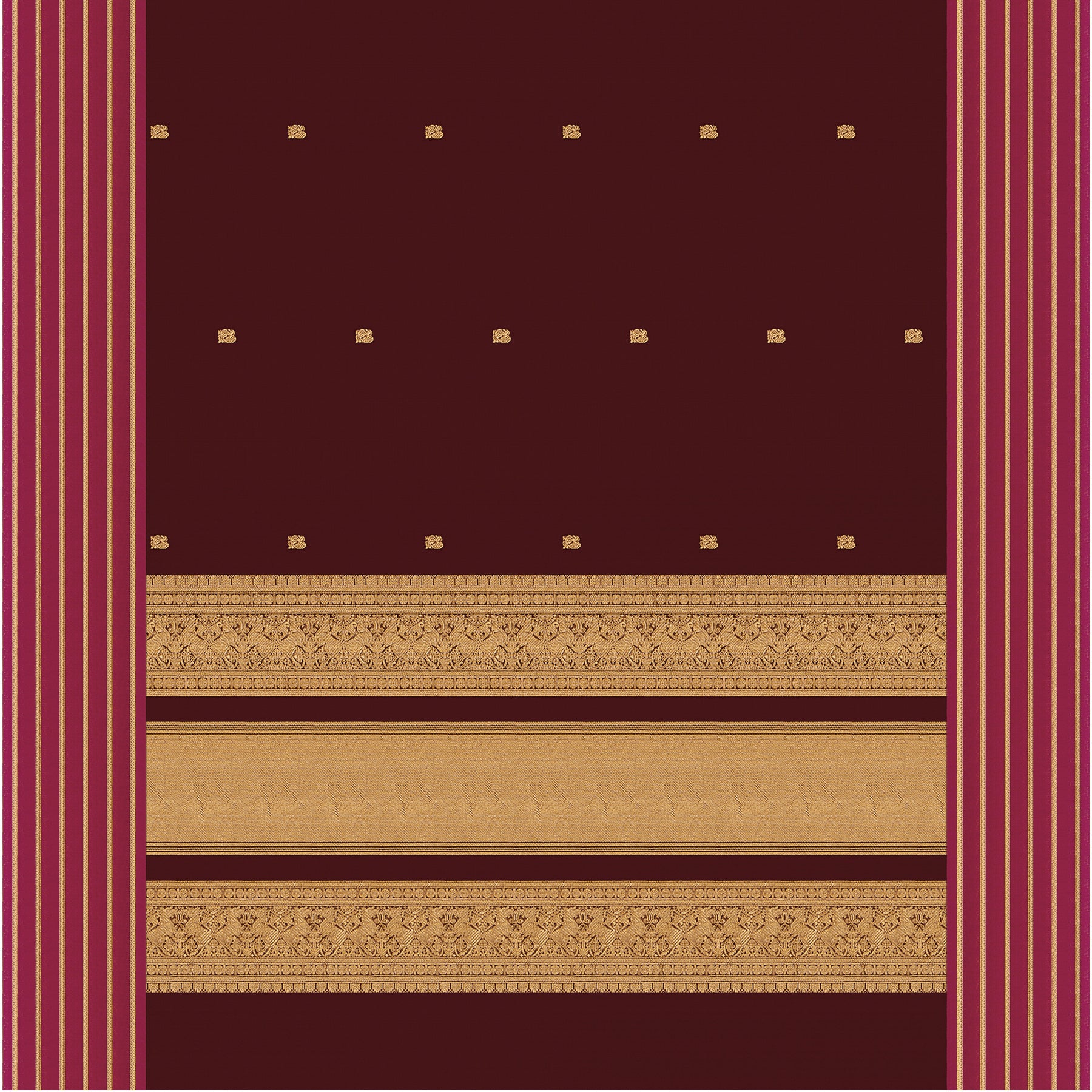 Kanakavalli Kanchi Cotton Sari 23-613-HS003-08521 - Full View