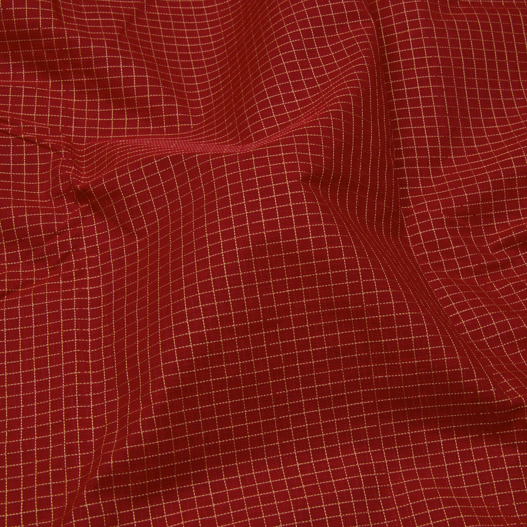 Kanakavalli Kanchi Cotton Sari 23-613-HS003-08572 - Fabric View