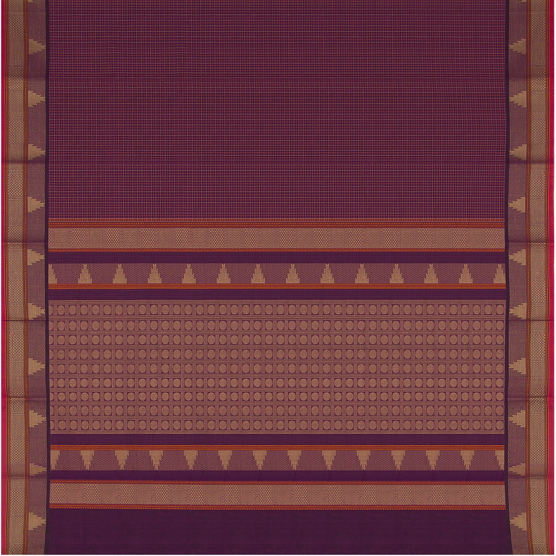 Kanakavalli Kanchi Cotton Sari 23-613-HS003-08580 - Full View