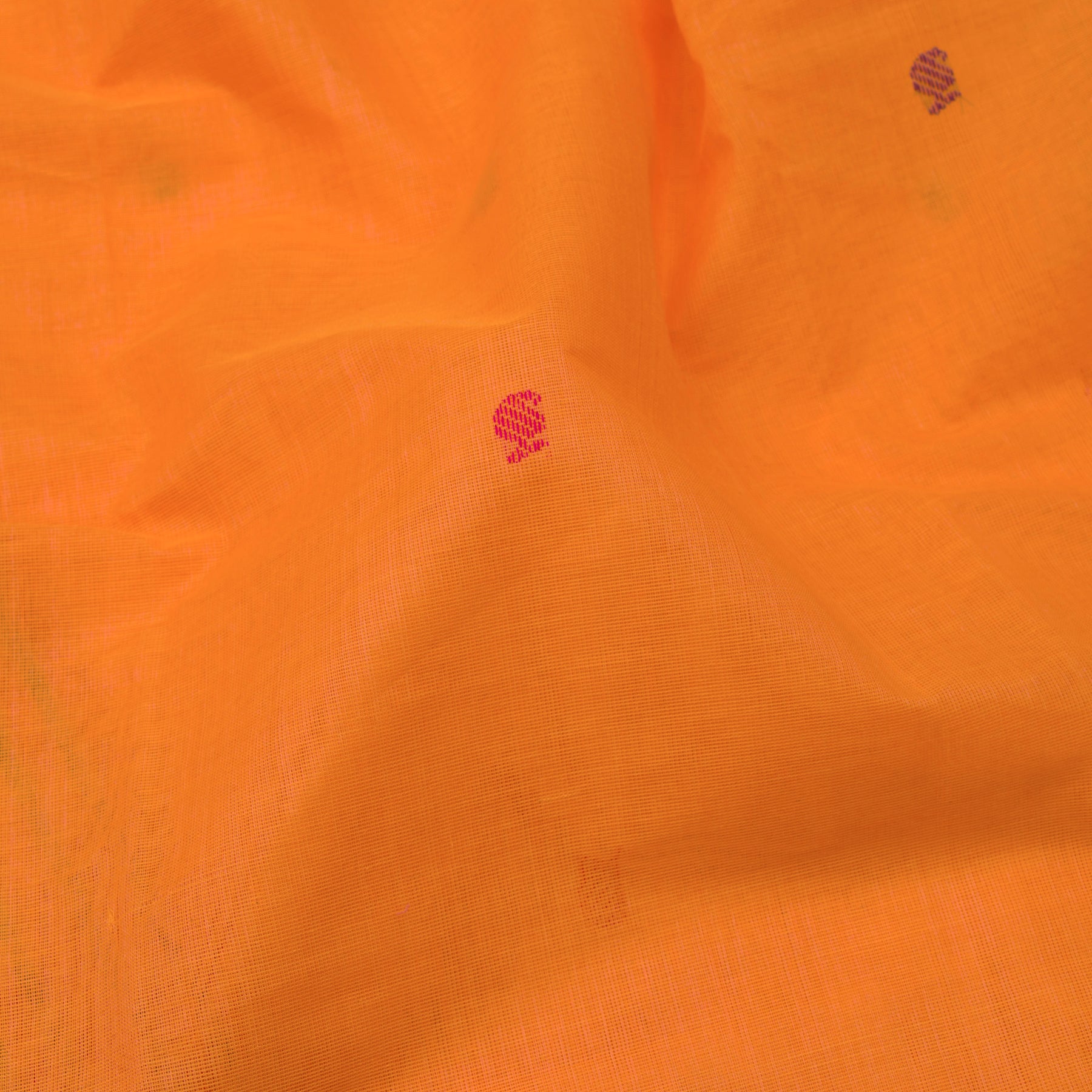 Kanakavalli Kanchi Cotton Sari 23-613-HS003-09484 - Fabric View