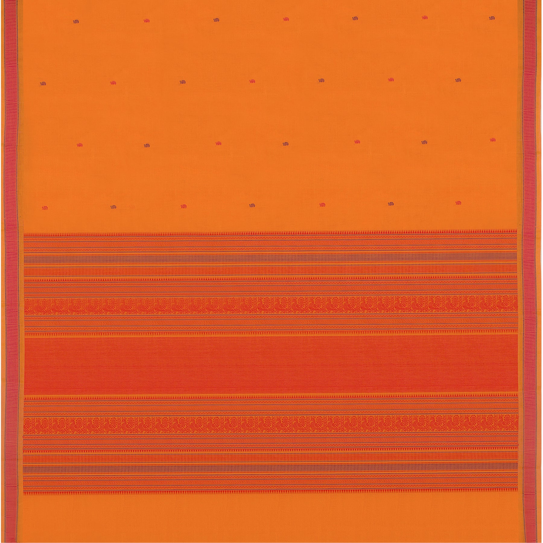 Kanakavalli Kanchi Cotton Sari 23-613-HS003-09484 - Full View