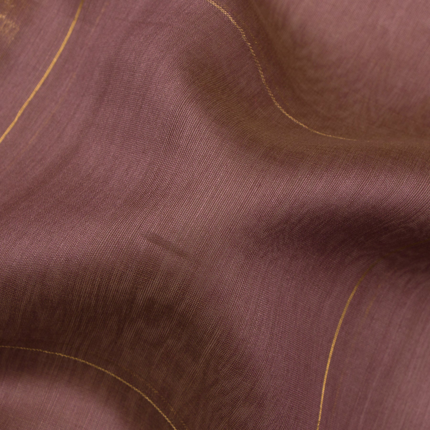 Pradeep Pillai Chanderi Silk Sari 24-008-HS002-00654 - Fabric View