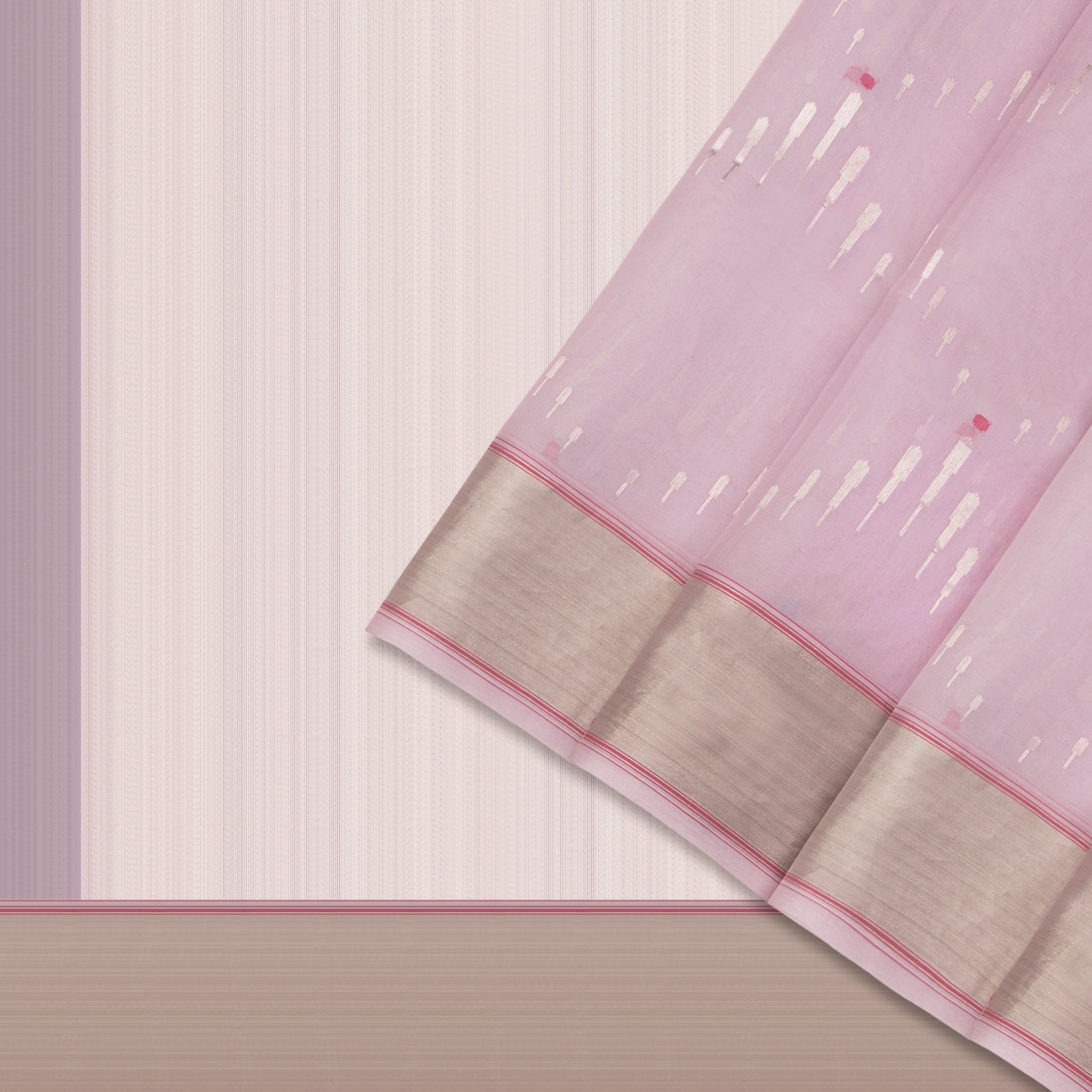 Pradeep Pillai Silk Sari 25-008-HS002-00416 - Cover View
