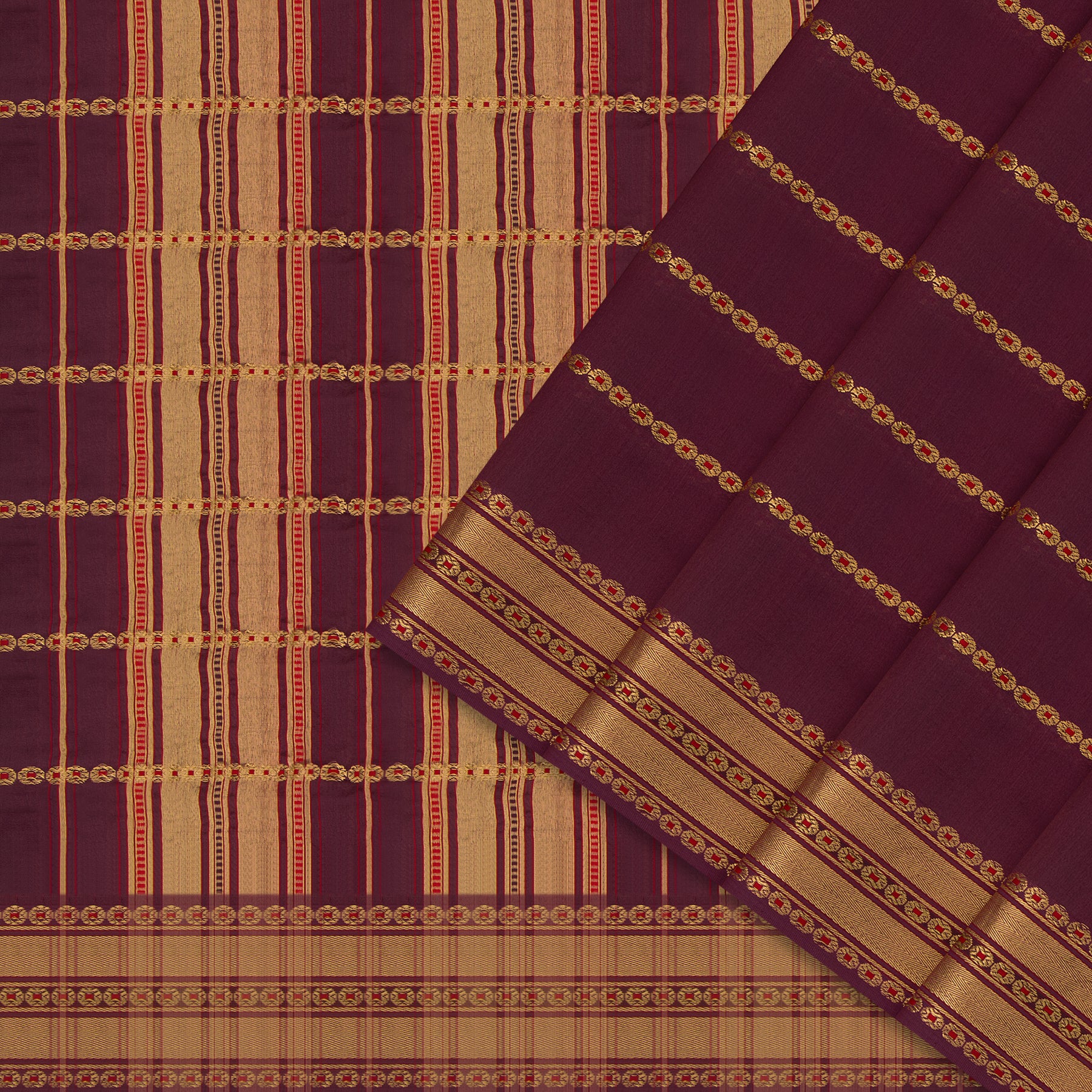 Pradeep Pillai Silk Sari 24-008-HS002-00709 - Cover View
