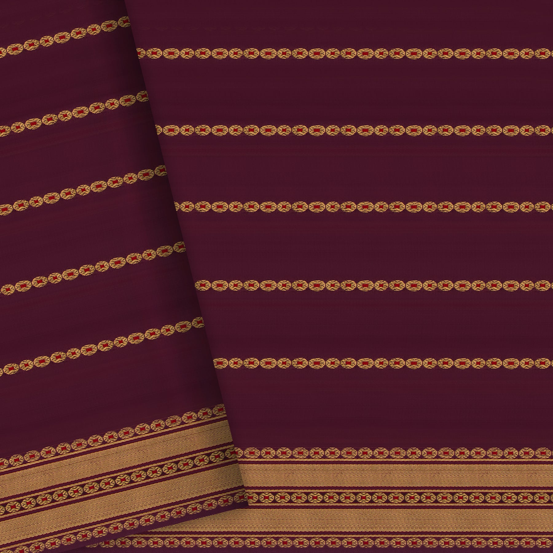 Pradeep Pillai Silk Sari 24-008-HS002-00709 - Blouse View