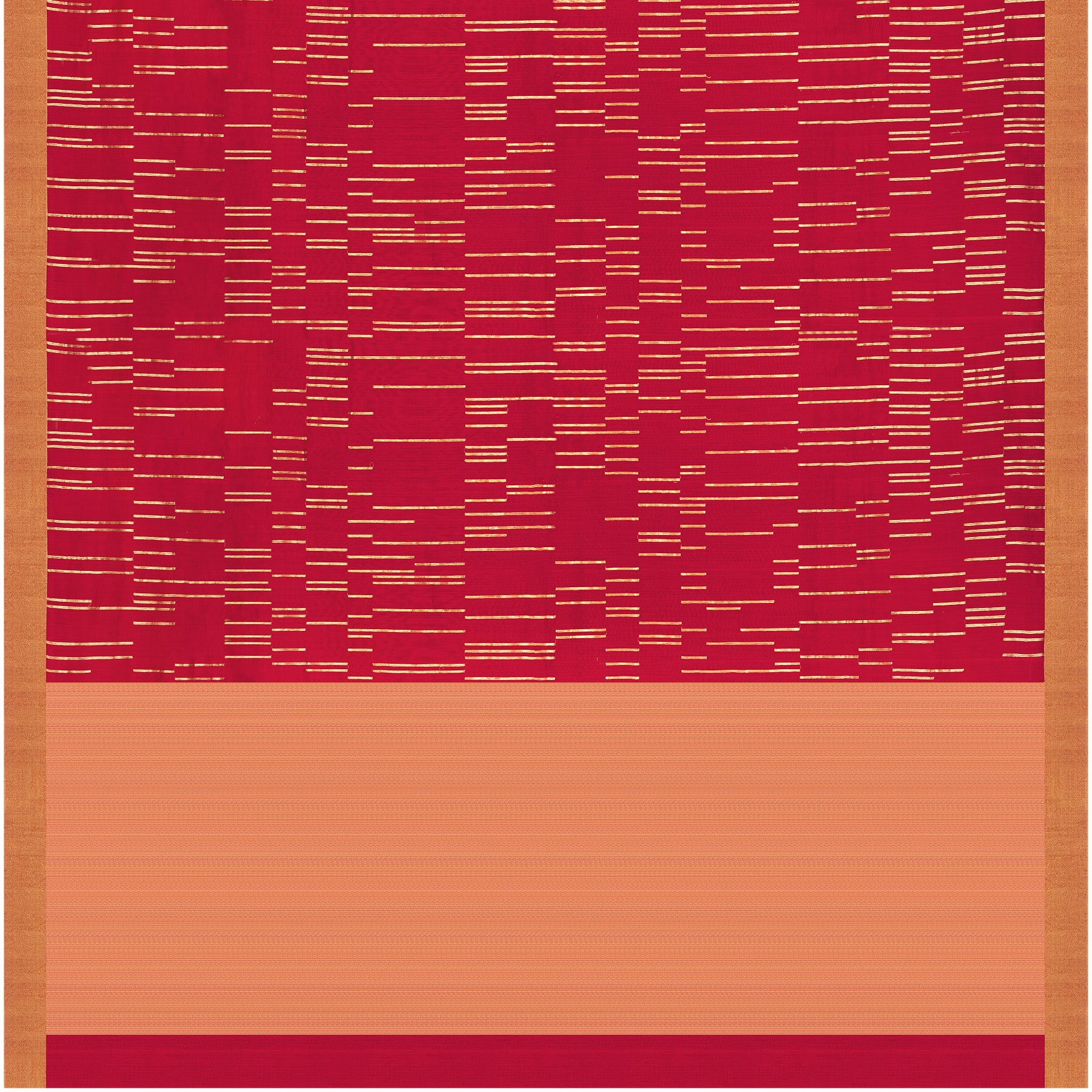 Pradeep Pillai Chanderi Silk Sari 24-008-HS002-00752 - Full View