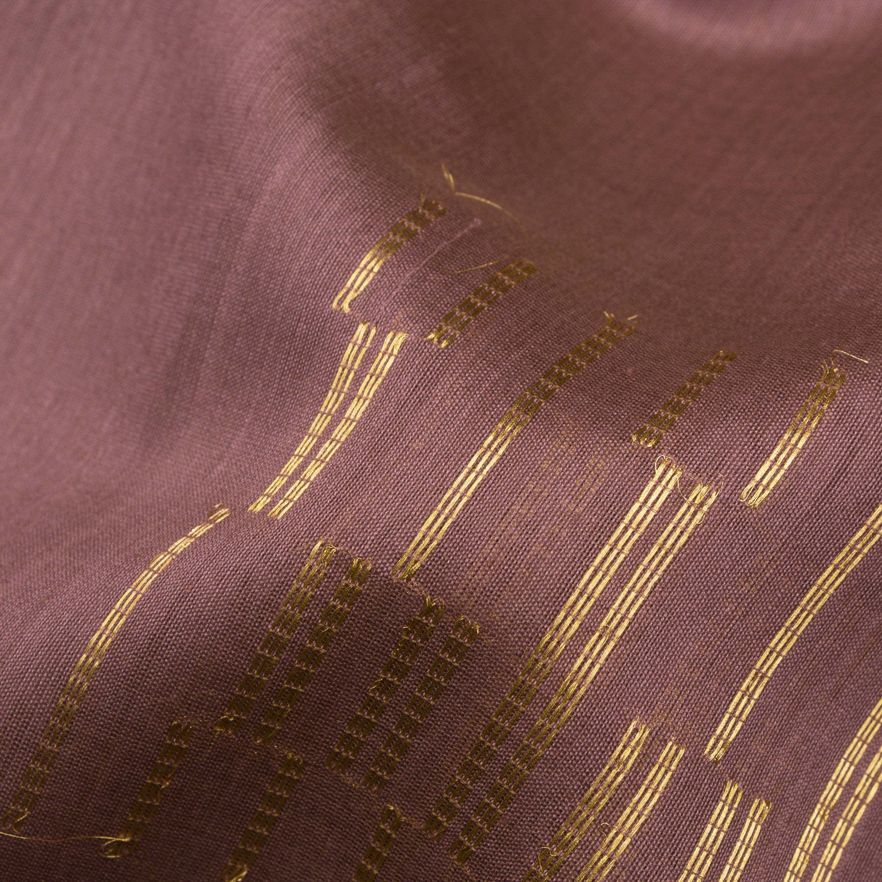 Pradeep Pillai Chanderi Silk Sari 24-008-HS002-00756 - Fabric View
