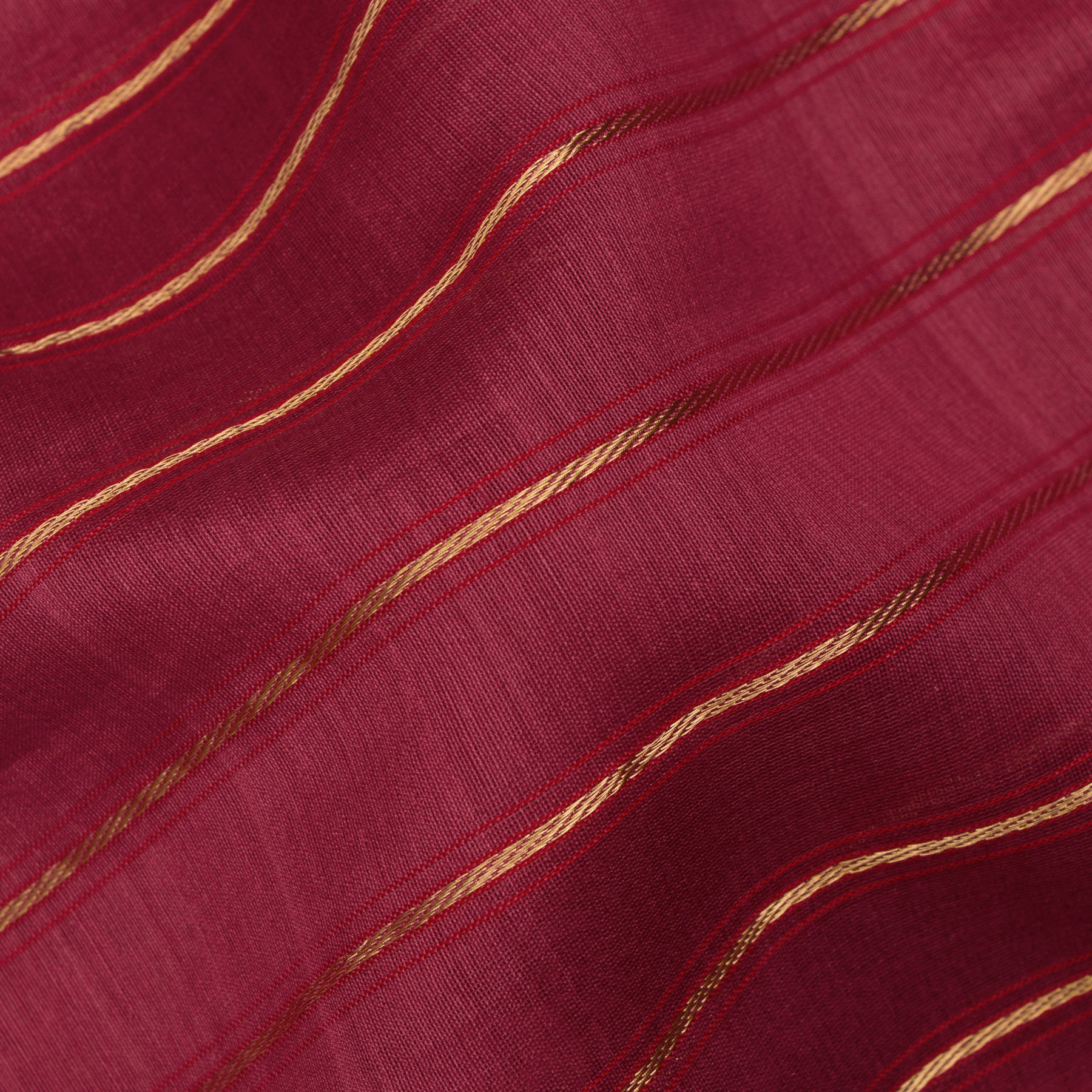 Pradeep Pillai Chanderi Silk/Cotton Sari 24-008-HS005-00527 - Fabric View