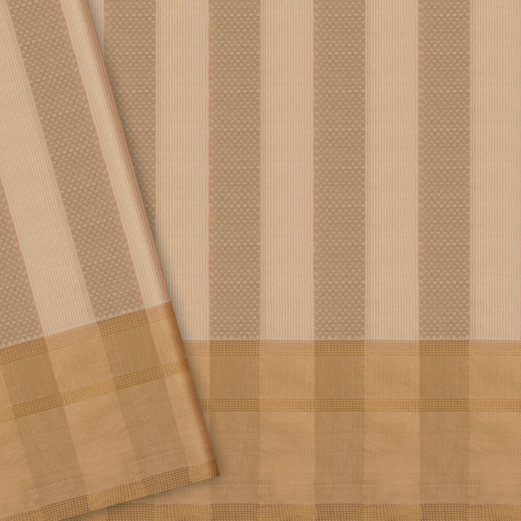 Pradeep Pillai Silk/Cotton Sari 24-008-HS005-00791 - Blouse View