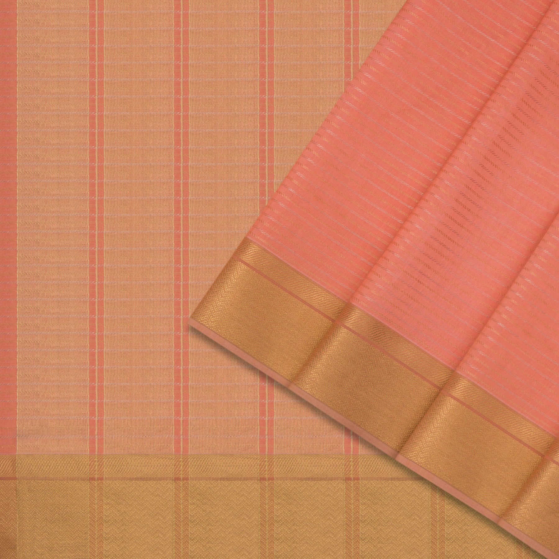 Pradeep Pillai Silk/Cotton Sari 24-008-HS005-00806 - Cover View