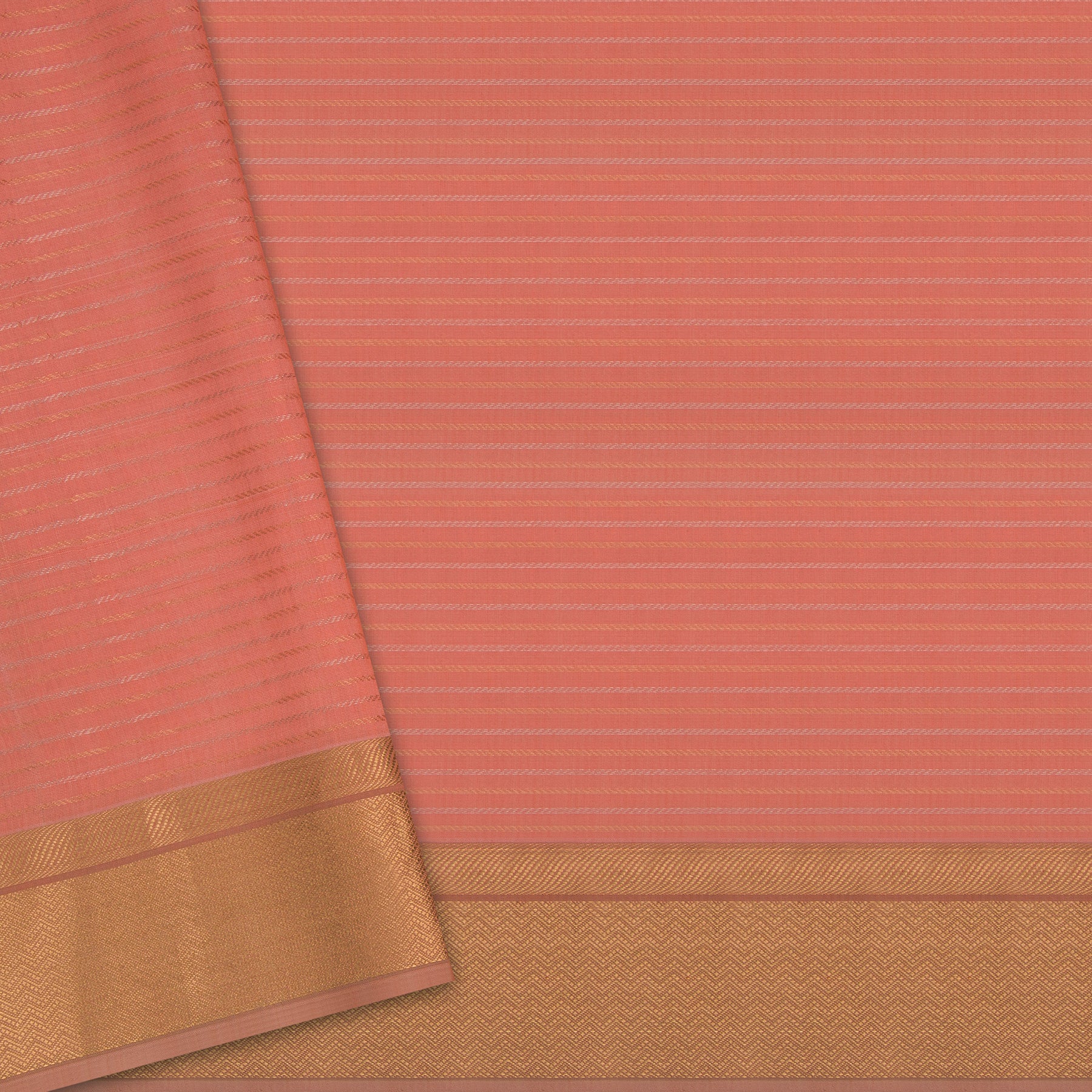 Pradeep Pillai Silk /Cotton Sari 24-008-HS005-00807 - Blouse View
