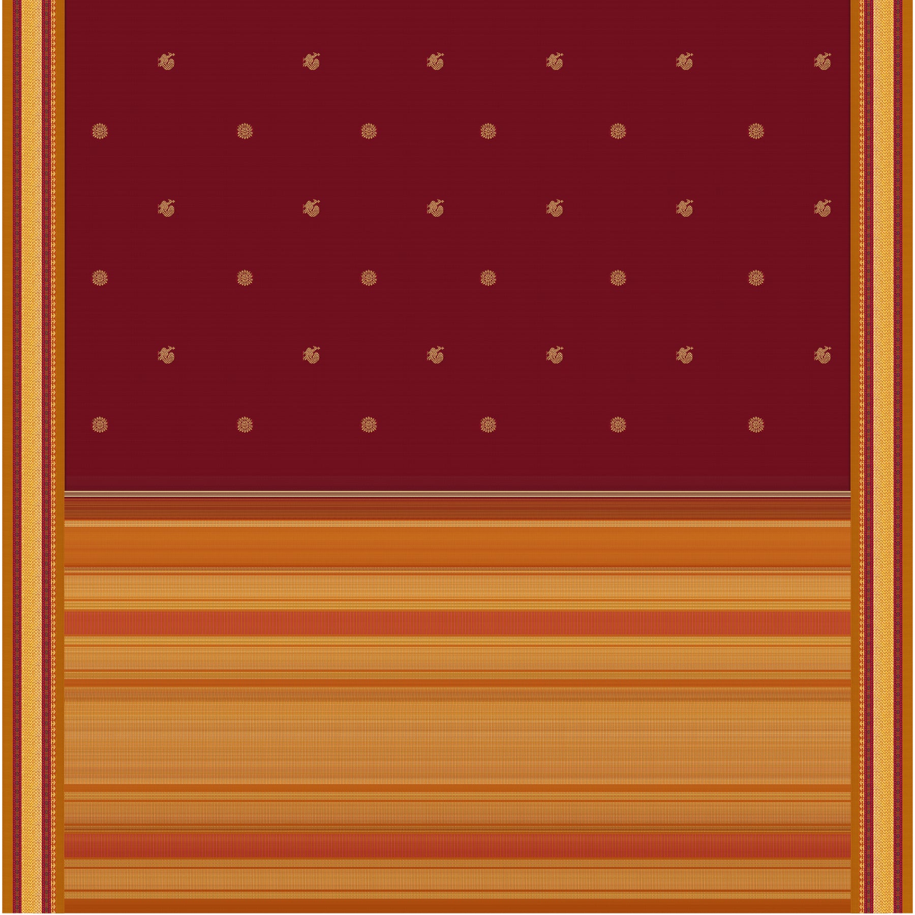 Kanakavalli Kanjivaram Silk Sari 24-040-HS001-08161 - Full View