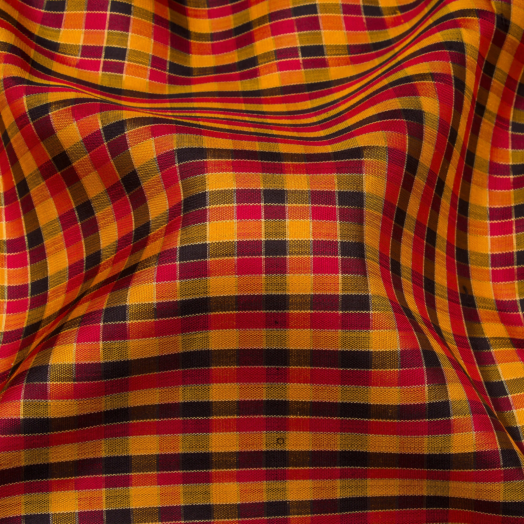 Kanakavalli Kanjivaram Silk Sari 23-040-HS001-00898 - Fabric View