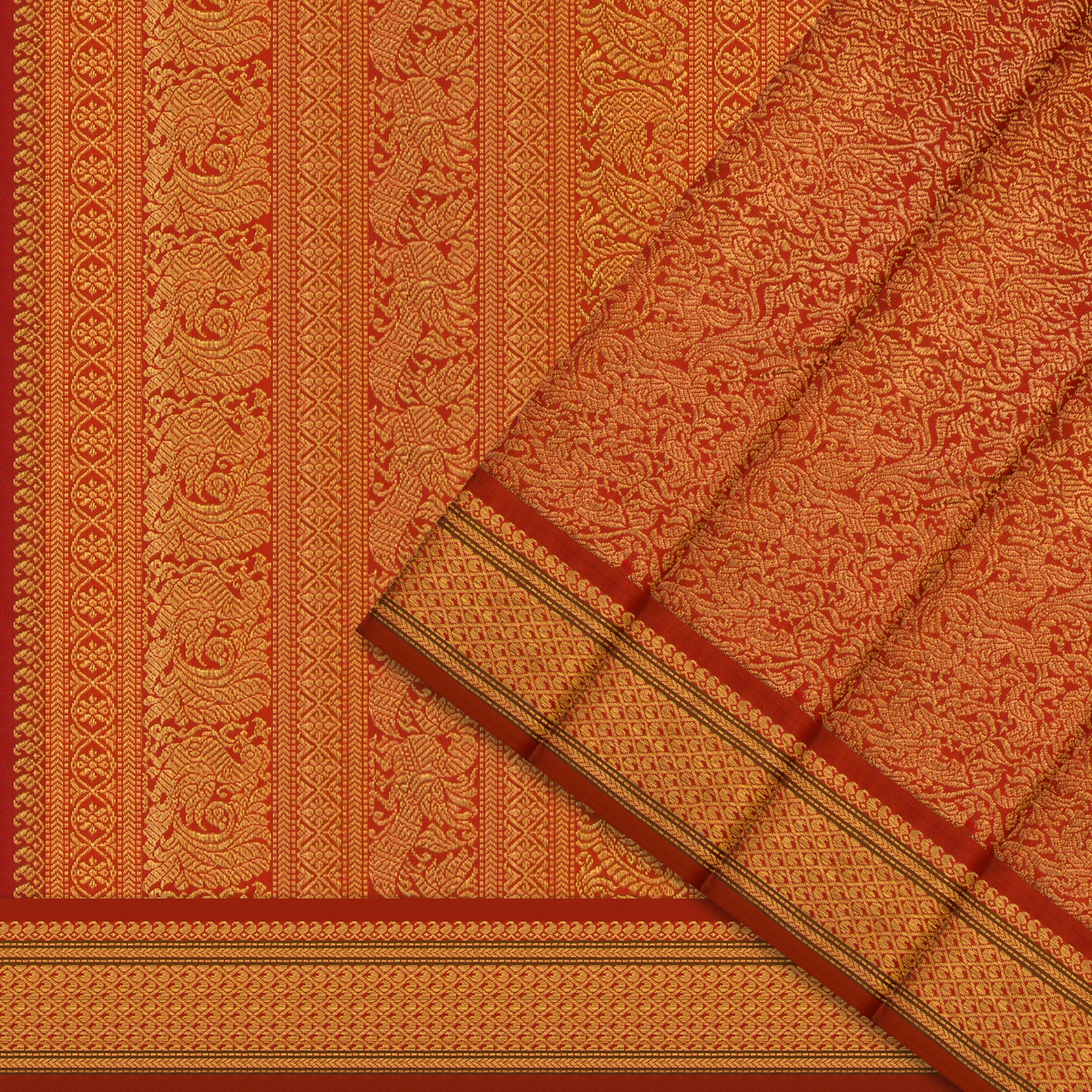 Kanakavalli Kanjivaram Silk Sari 24-040-HS001-01039 - Cover View