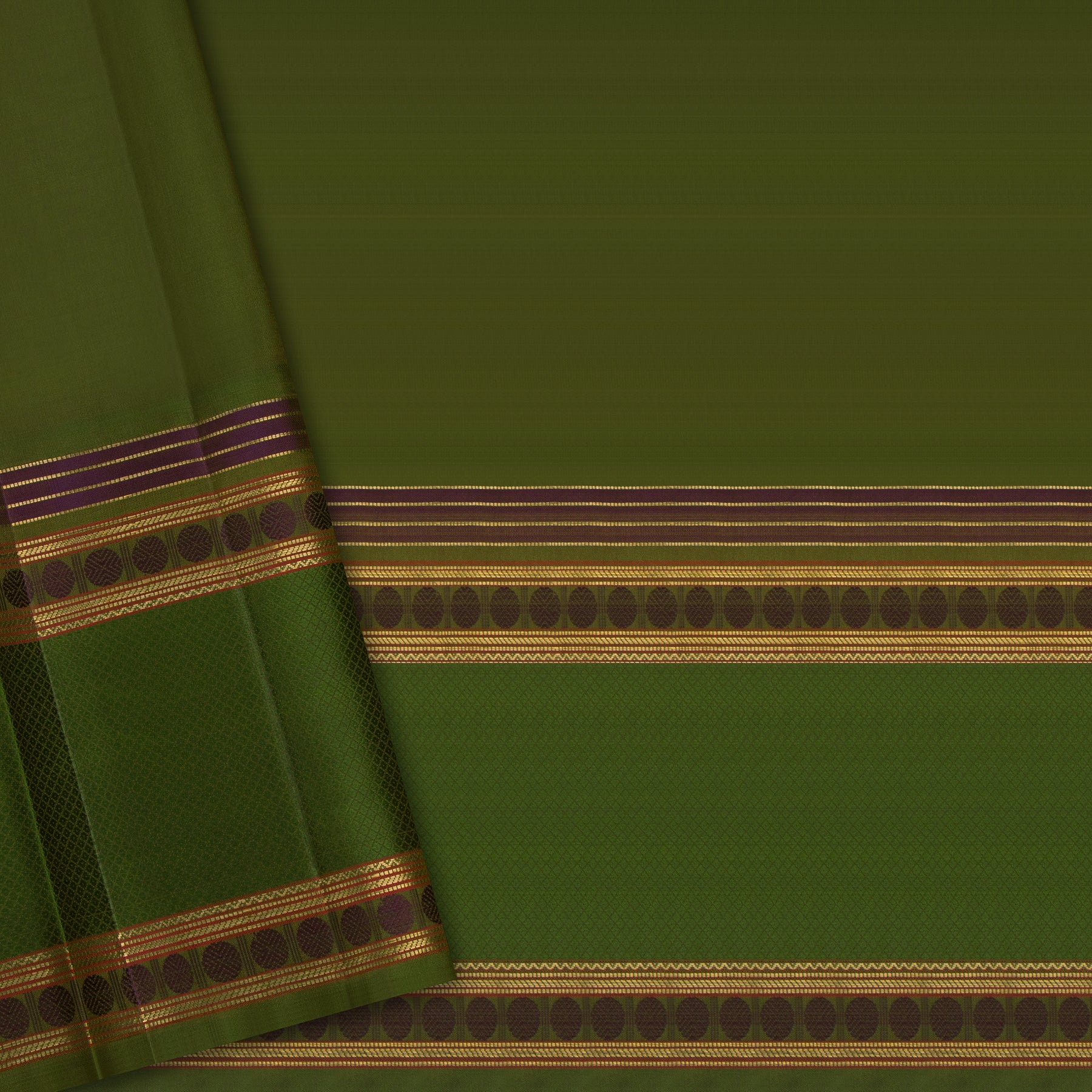 Kanakavalli Kanjivaram Silk Sari 24-040-HS001-01063 - Blouse View
