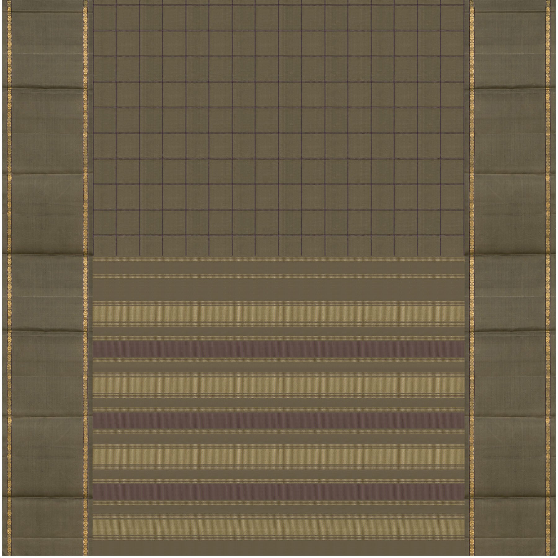 Kanakavalli Kanjivaram Silk Sari 24-040-HS001-04625 - Full View