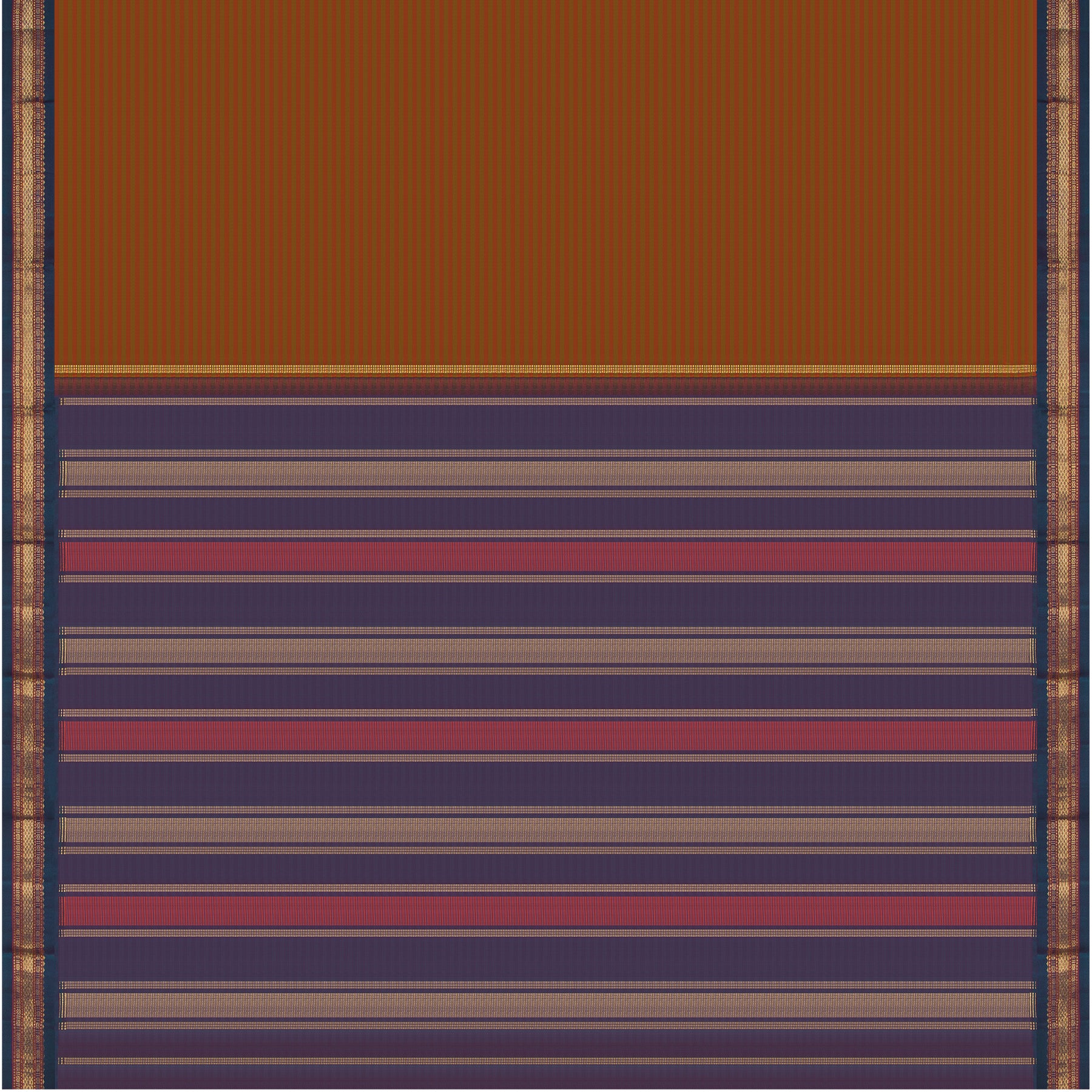Kanakavalli Kanjivaram Silk Sari 24-040-HS001-04644 - Full View