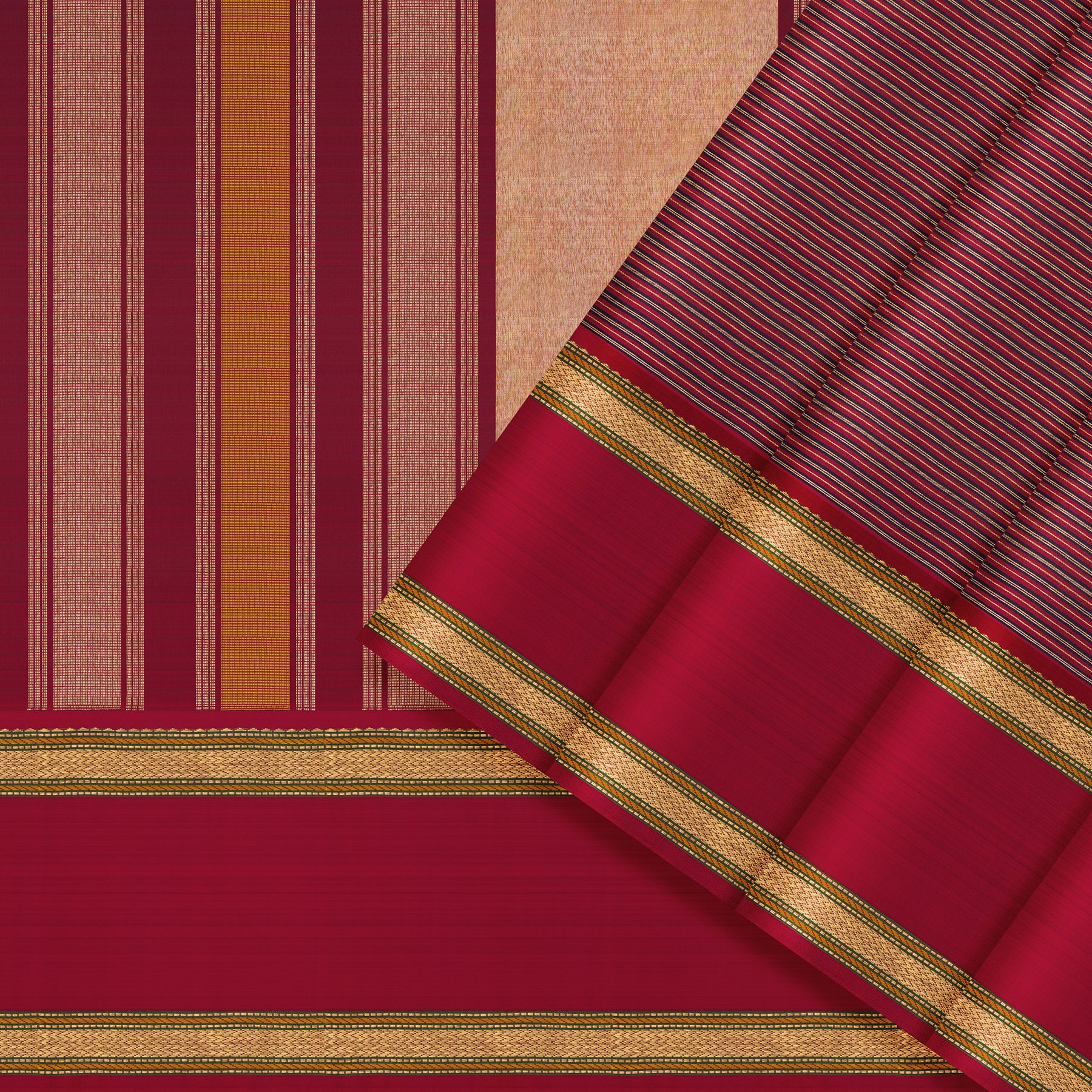 Kanakavalli Kanjivaram Silk Sari 24-040-HS001-04691 - Cover View