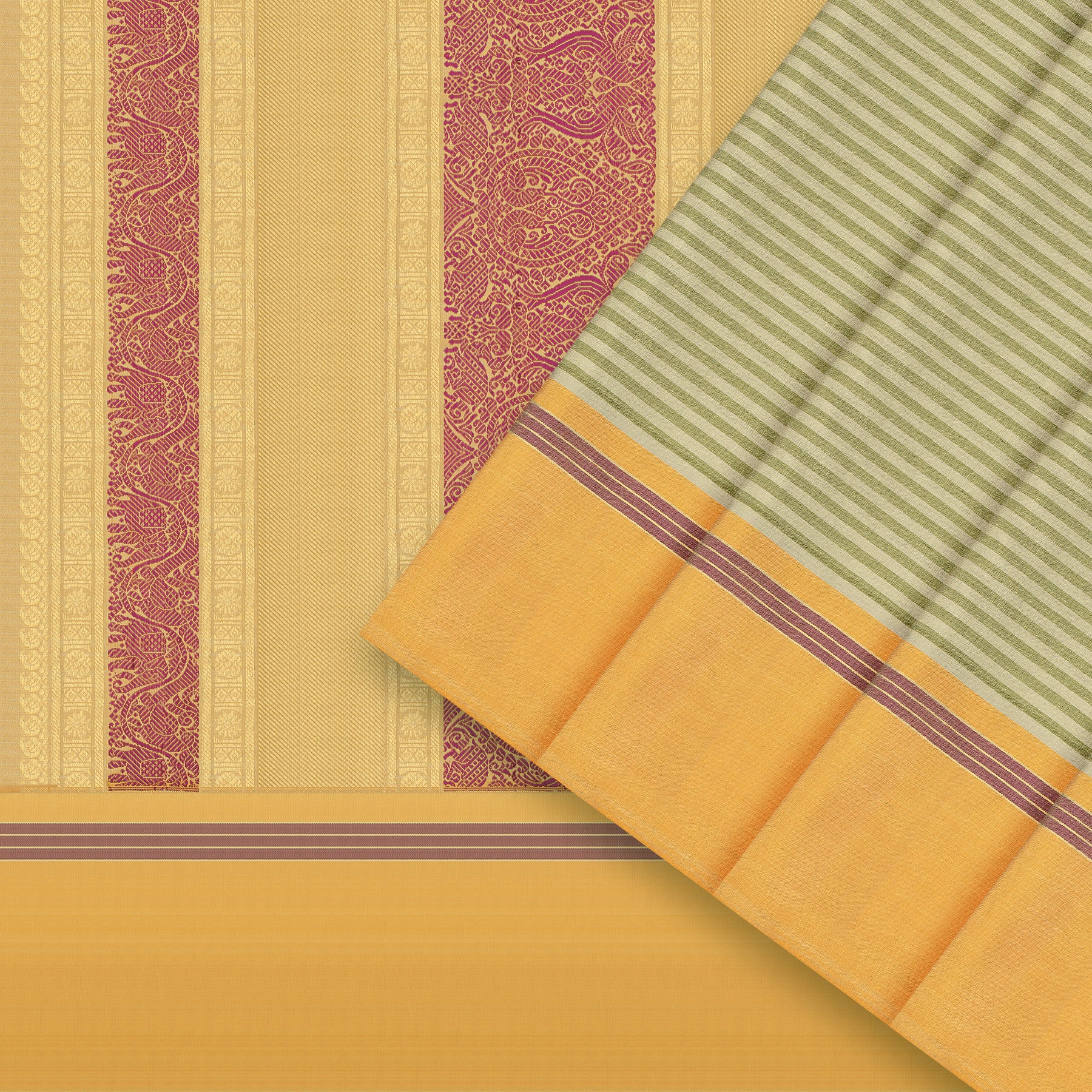 Kanakavalli Kanjivaram Silk Sari 24-040-HS001-04714 - Cover View