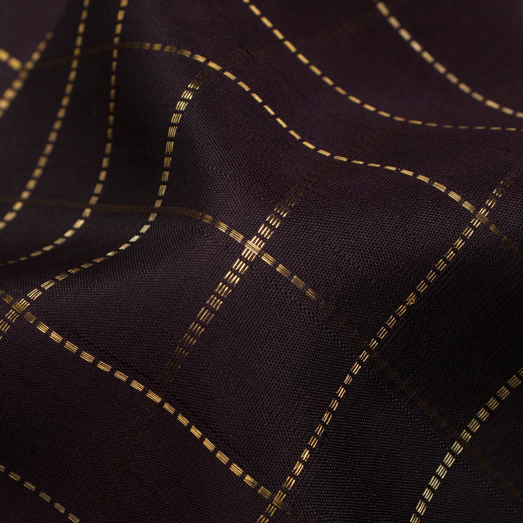 Kanakavalli Kanjivaram Silk Sari 24-040-HS001-05190 - Fabric View