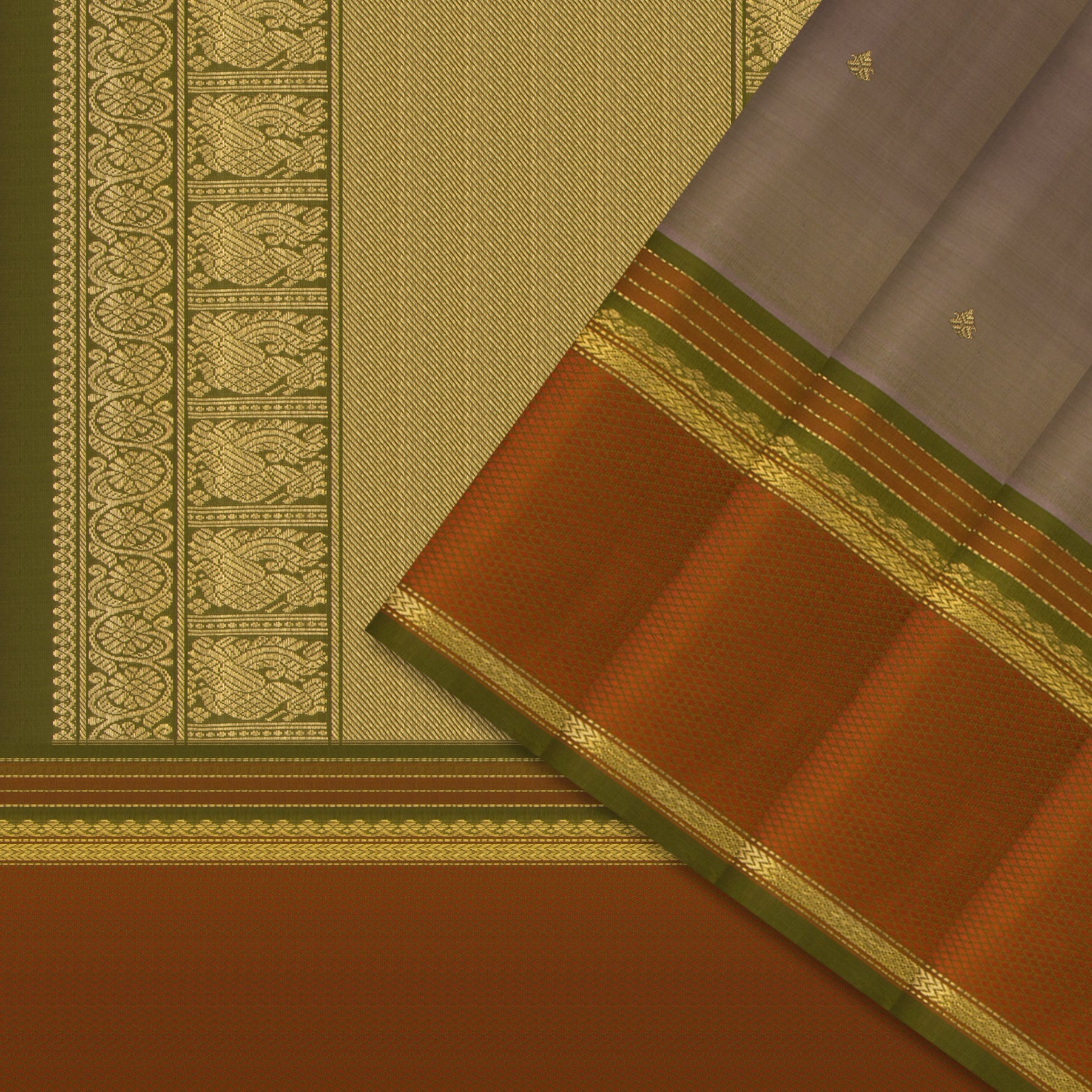 Kanakavalli Kanjivaram Silk Sari 24-040-HS001-05218 - Cover View