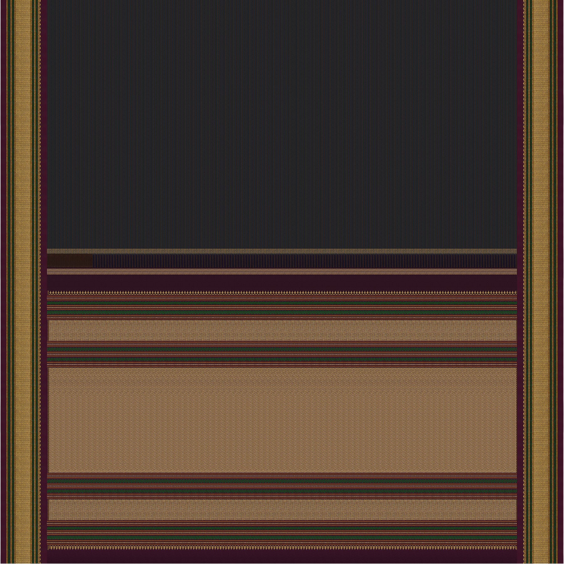 Kanakavalli Kanjivaram Silk Sari 24-040-HS001-06925 - Full View