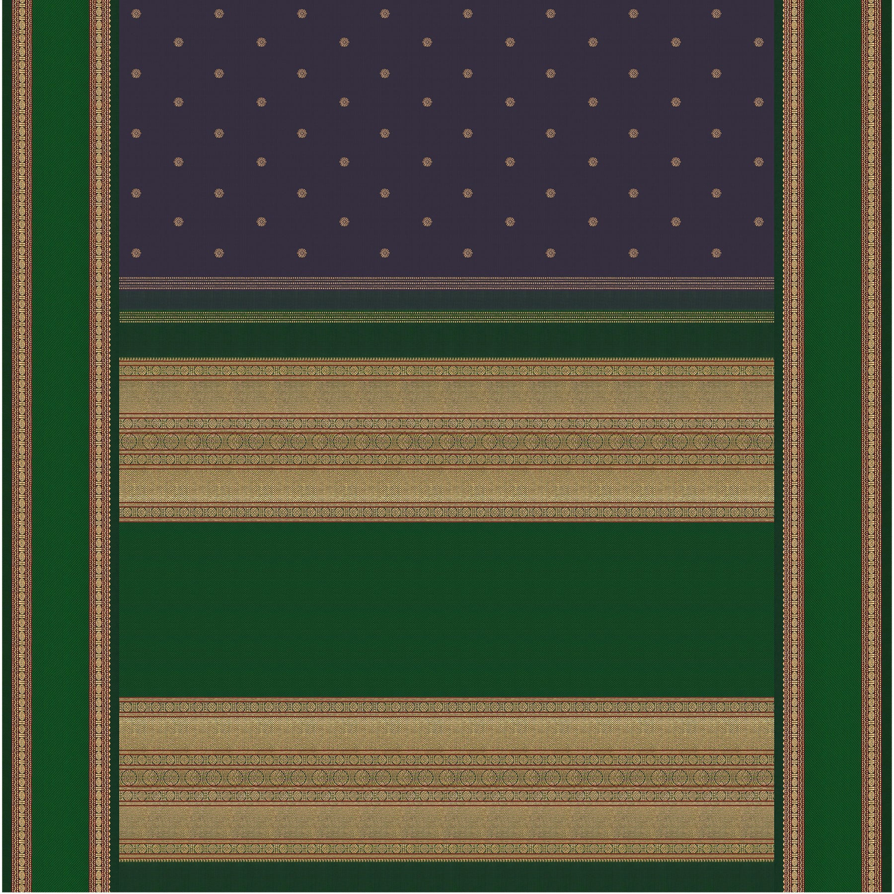 Kanakavalli Kanjivaram Silk Sari 24-040-HS001-08059 - Full View