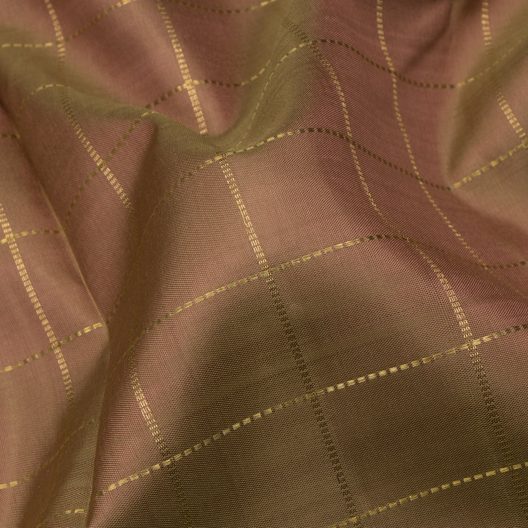 Kanakavalli Kanjivaram Silk Sari 24-040-HS001-08074 - Fabric View