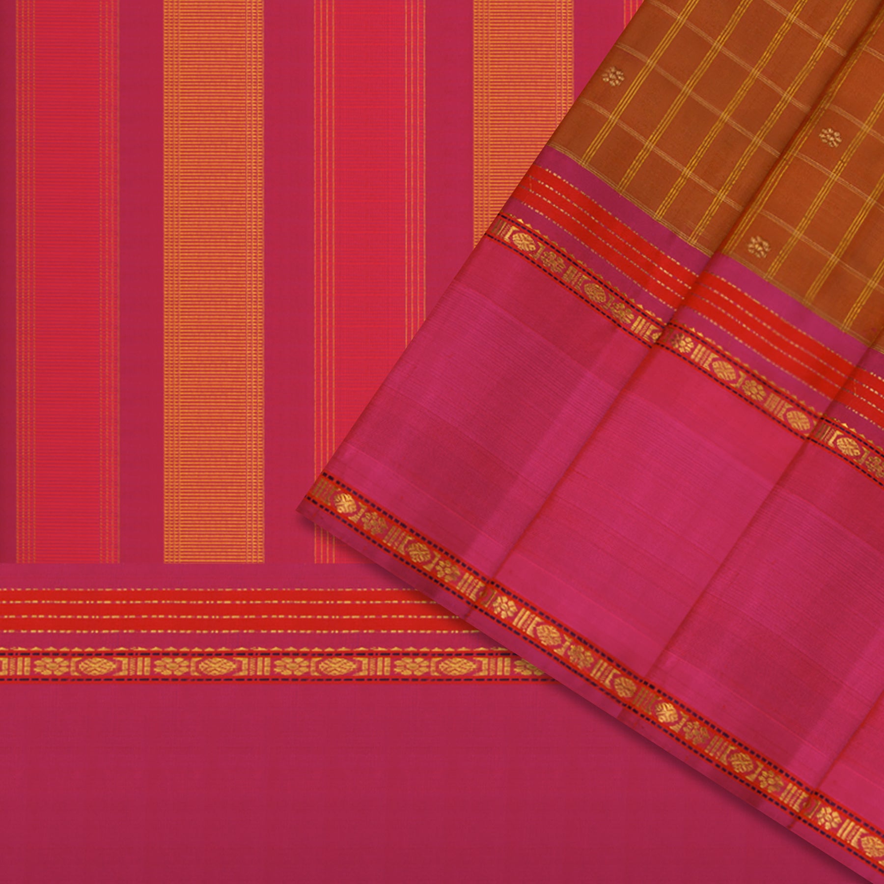 Kanakavalli Kanjivaram Silk Sari 24-040-HS001-08086