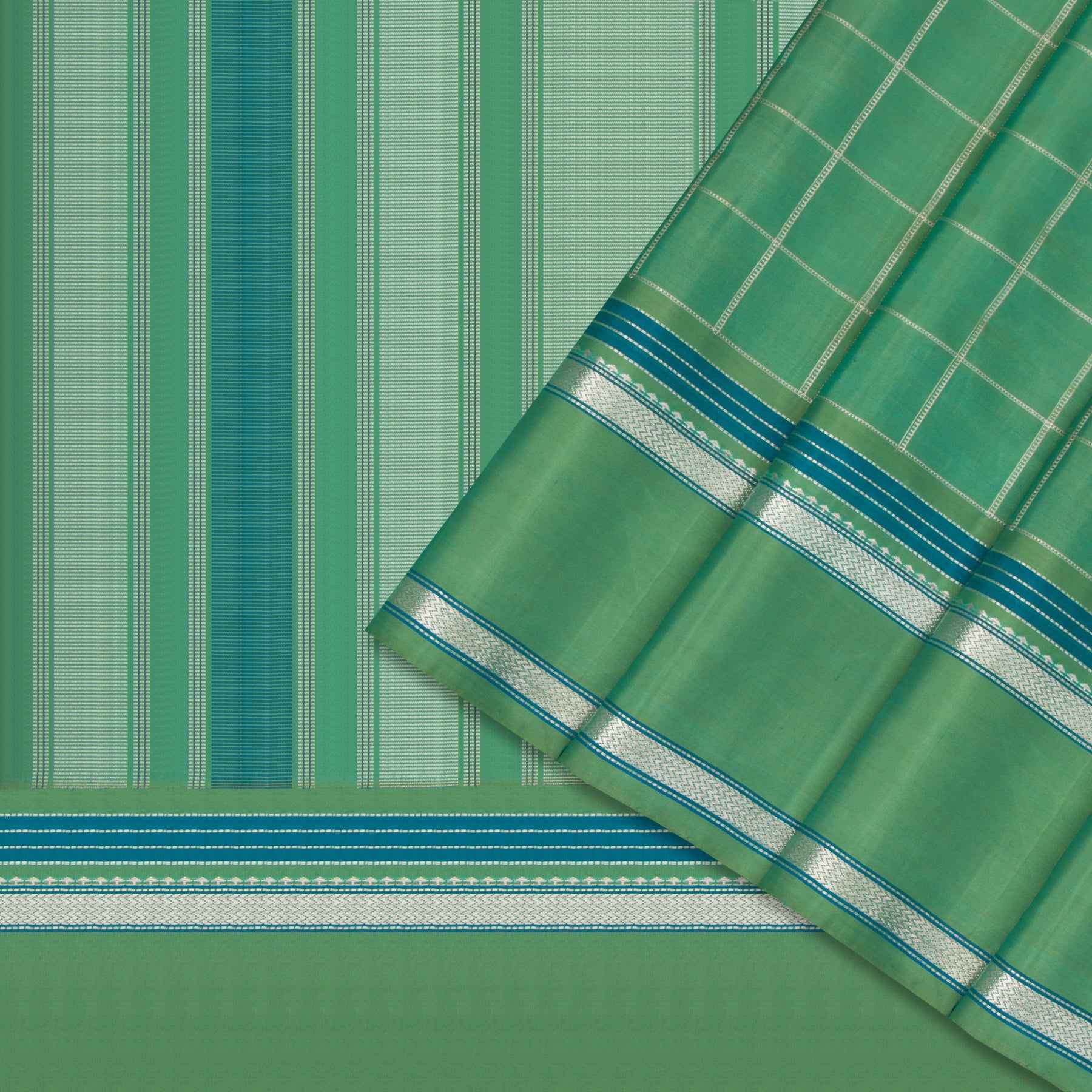 Kanakavalli Kanjivaram Silk Sari 24-040-HS001-08156 - Cover View