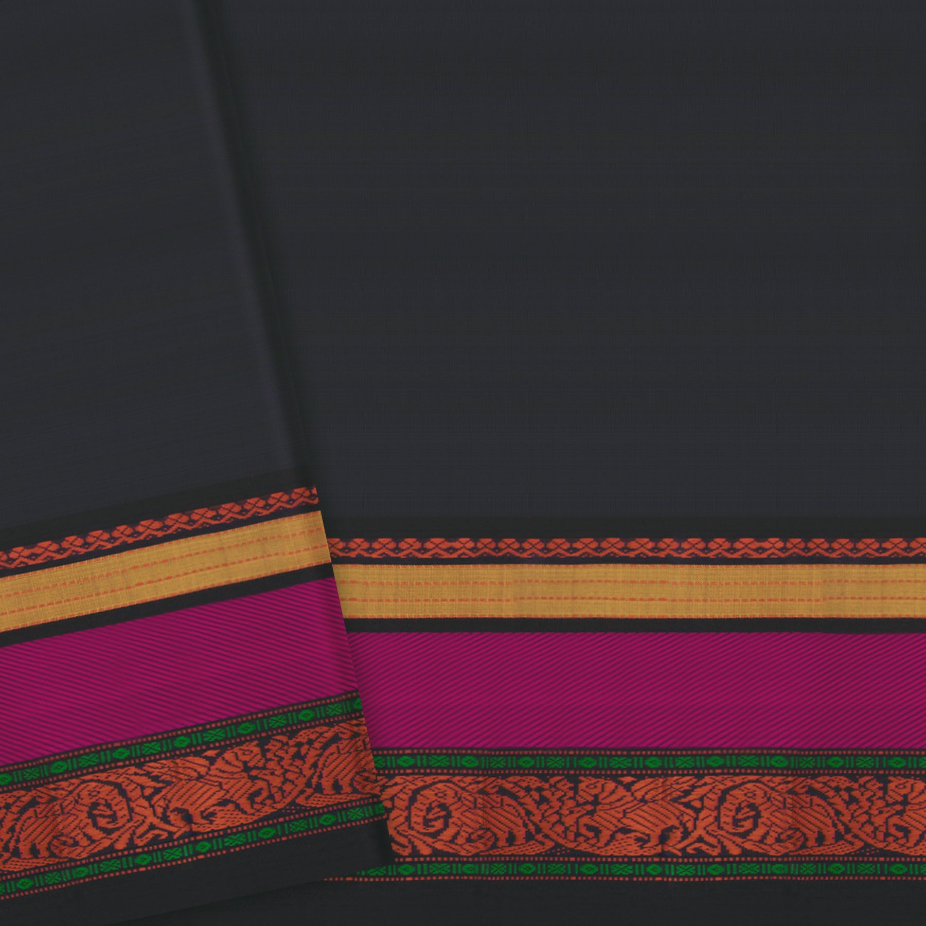 Kanakavalli Kanjivaram Silk Sari 24-040-HS001-08158 - Blouse View