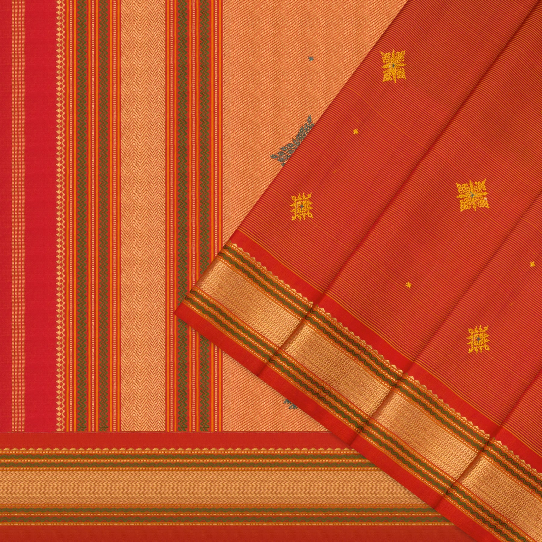Kanakavalli Kanjivaram Silk Sari 24-040-HS001-10504 - Cover View