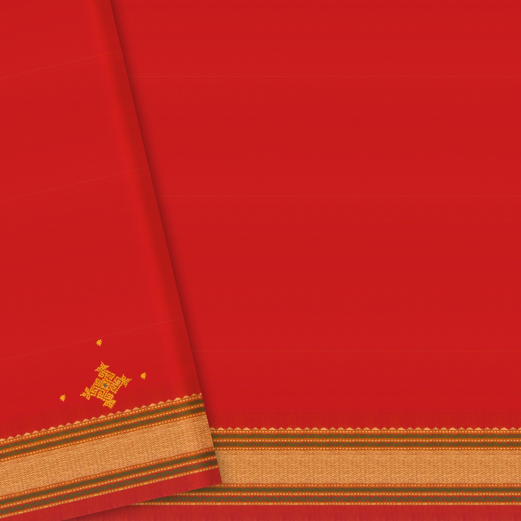 Kanakavalli Kanjivaram Silk Sari 24-040-HS001-10504 - Blouse View
