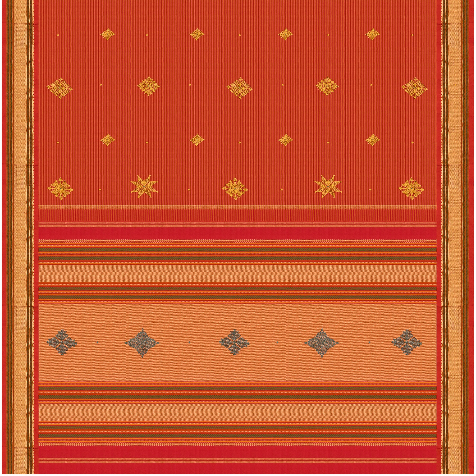 Kanakavalli Kanjivaram Silk Sari 24-040-HS001-10504 - Full View
