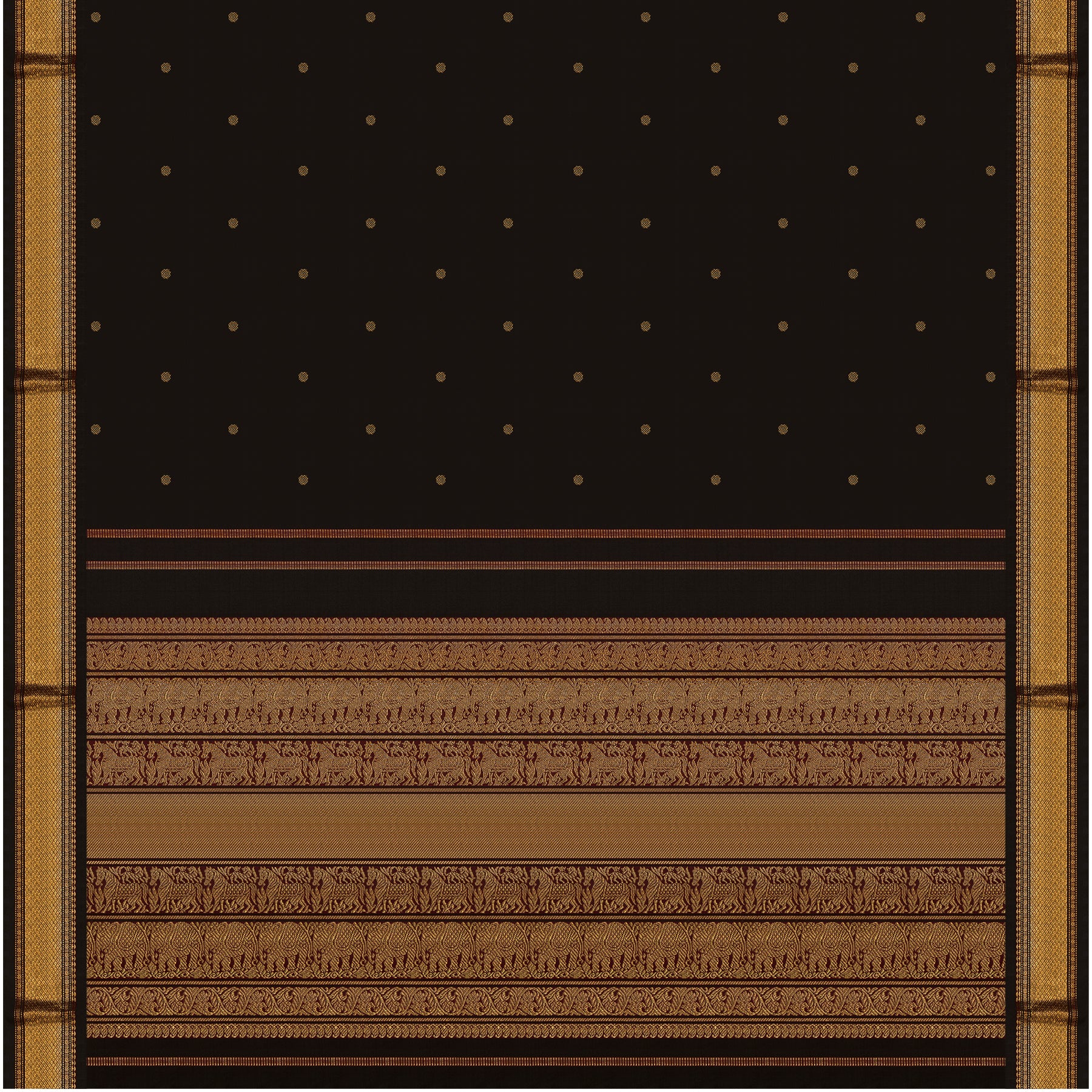 Kanakavalli Kanjivaram Silk Sari 24-040-HS001-10920 - Full View