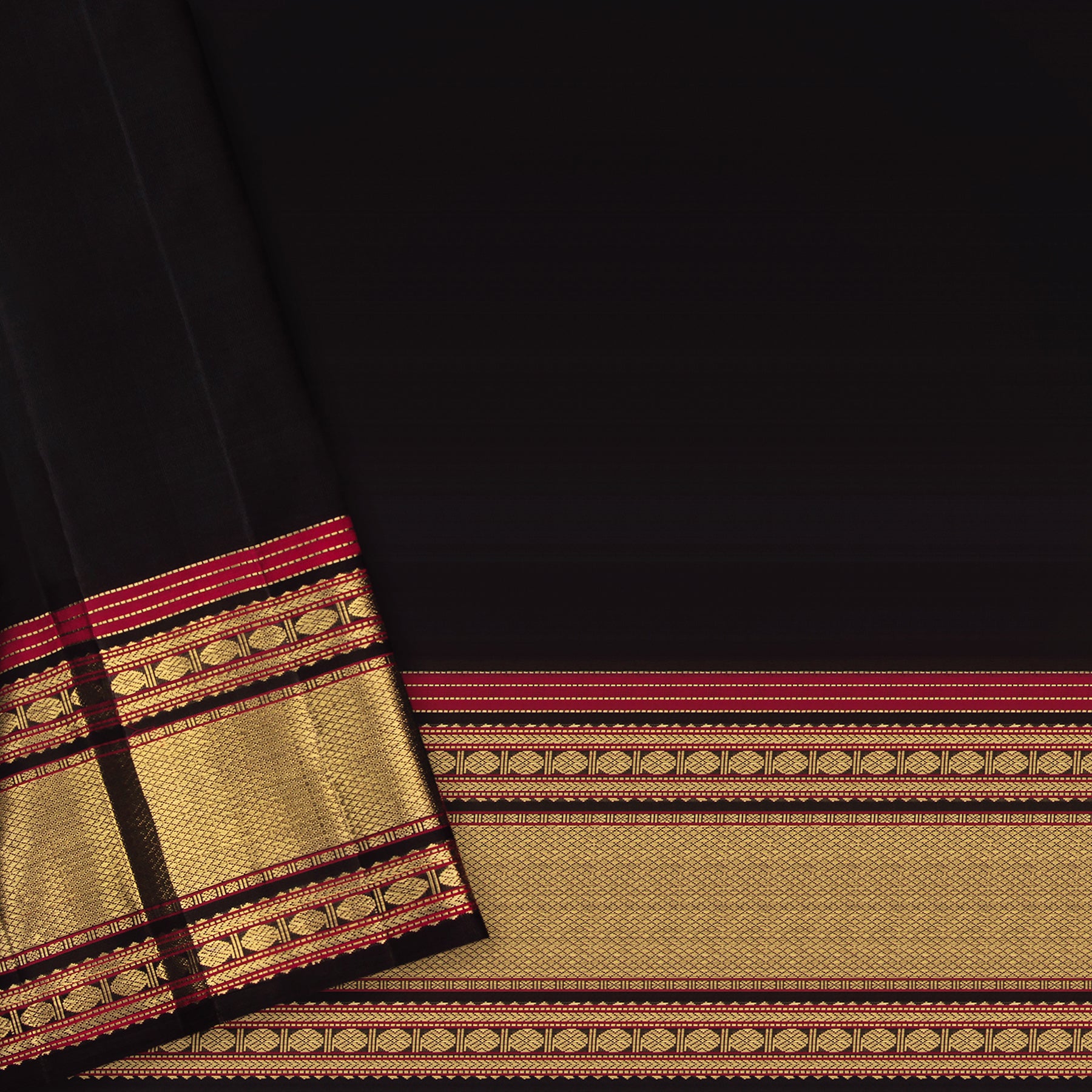 Kanakavalli Kanjivaram Silk Sari 24-040-HS001-10945 - Blouse View