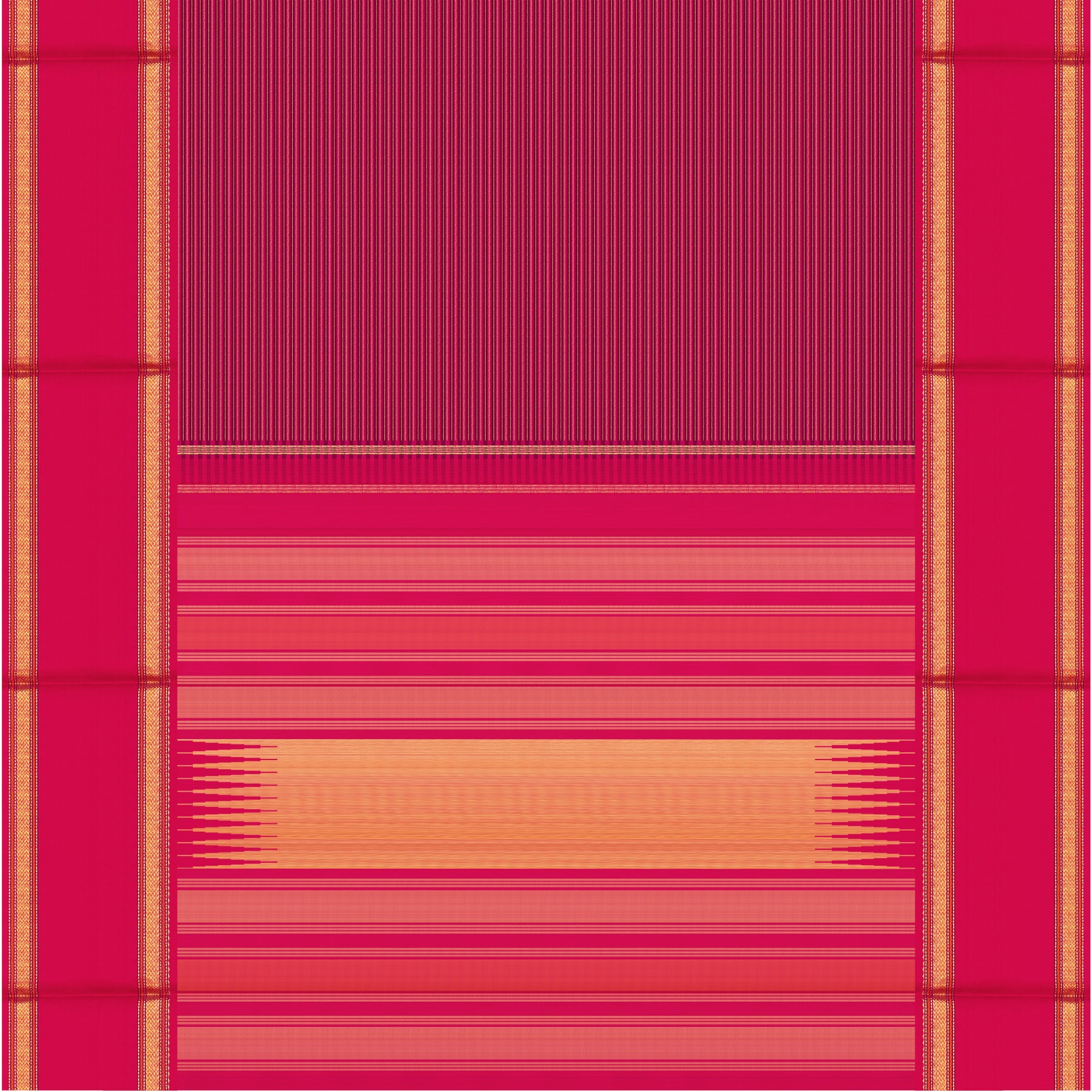 Kanakavalli Kanjivaram Silk Sari 24-040-HS001-10948 - Full View