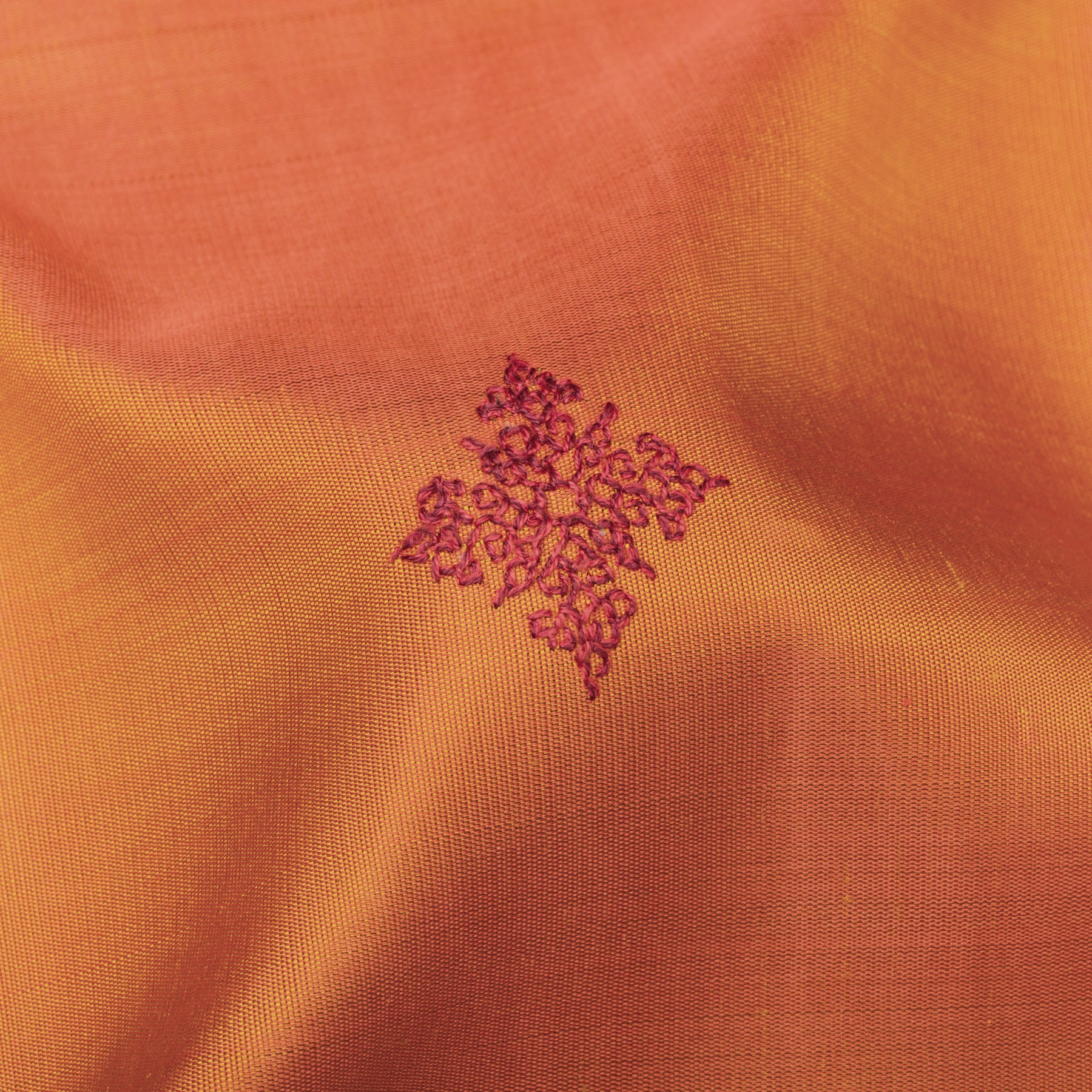 Kanakavalli X Kasuti Kanjivaram Silk Sari 24-040-HS001-11926 - Fabric View
