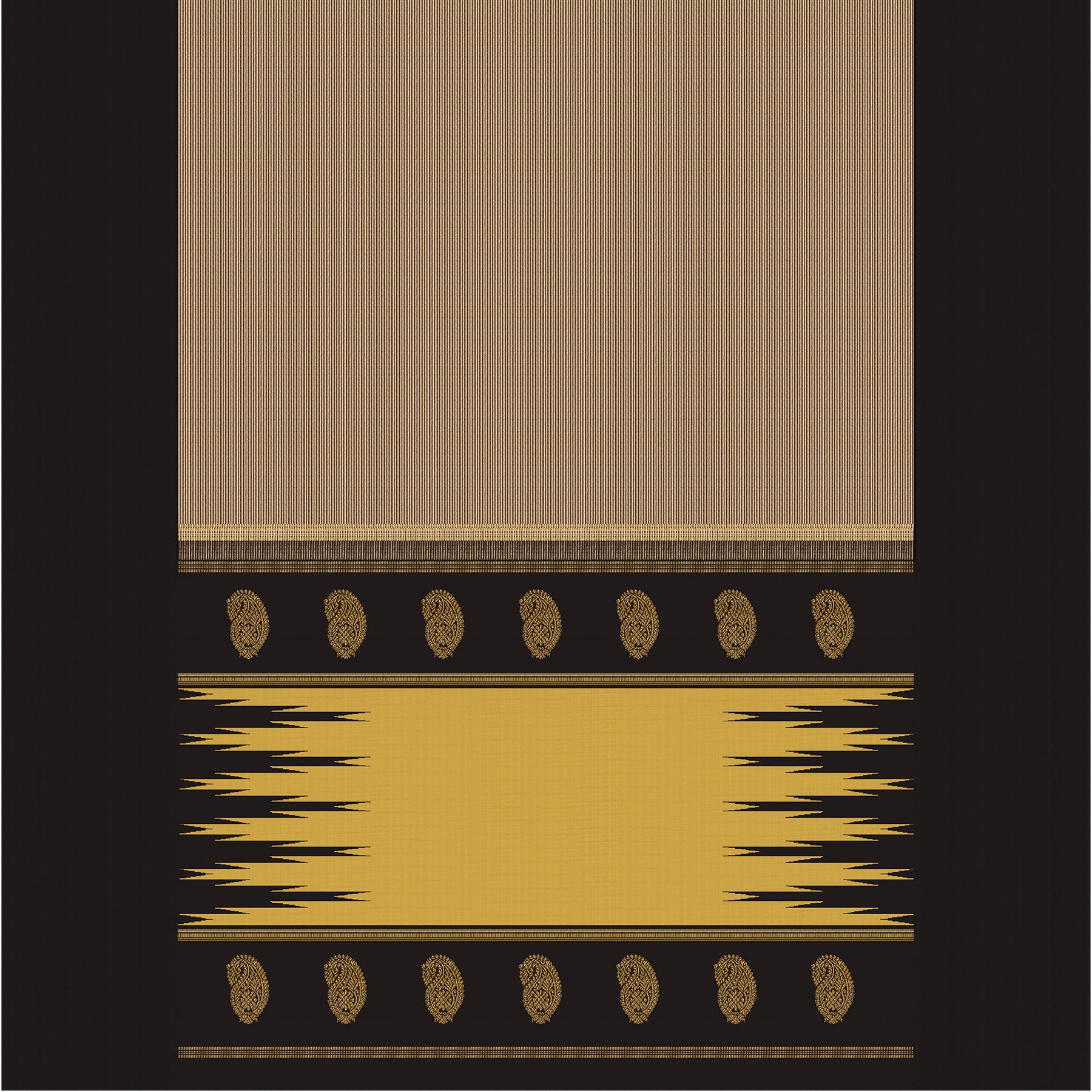 Kanakavalli Kanjivaram Silk Sari 24-040-HS001-11931 - Full View