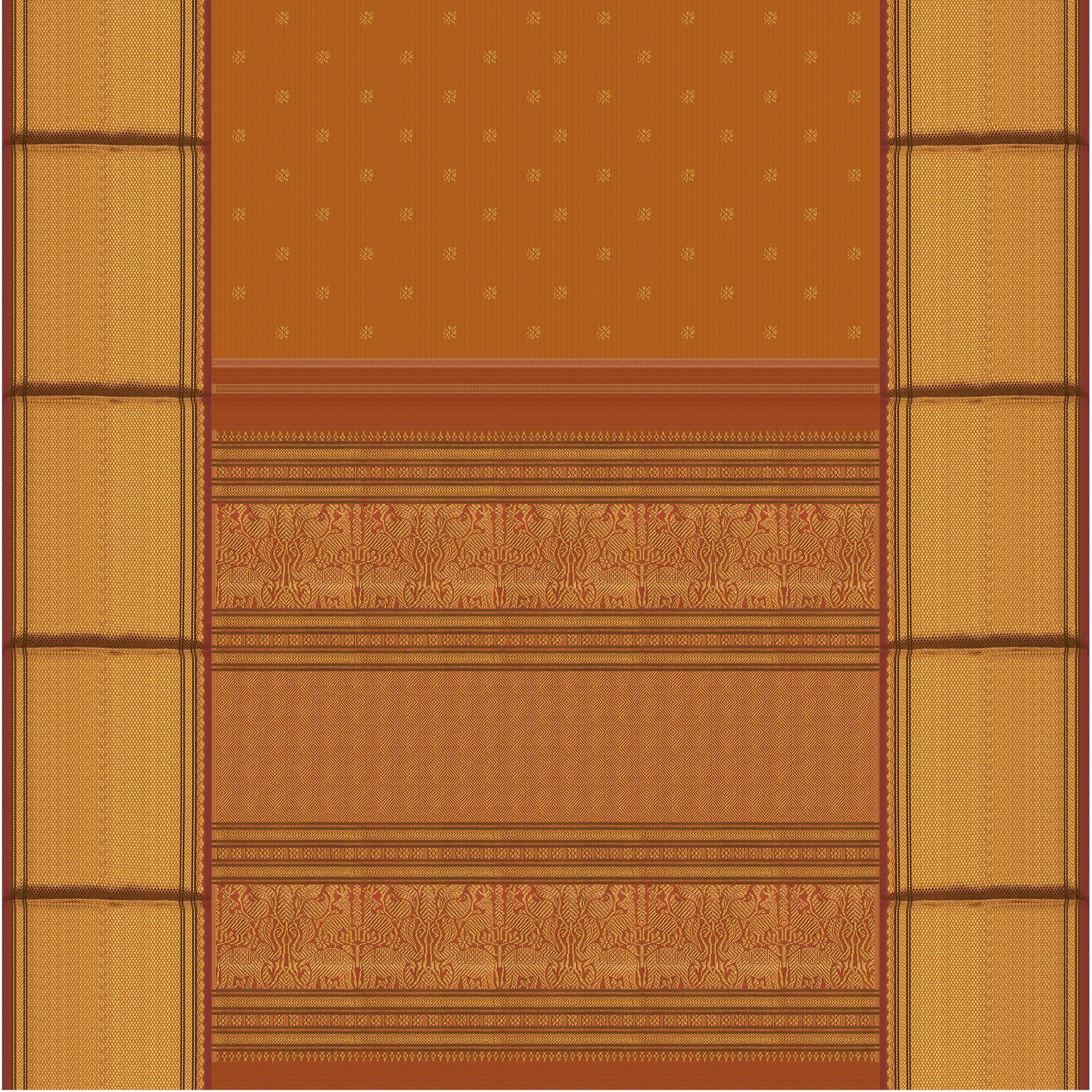 Kanakavalli Kanjivaram Silk Sari 24-040-HS001-12338 - Full View