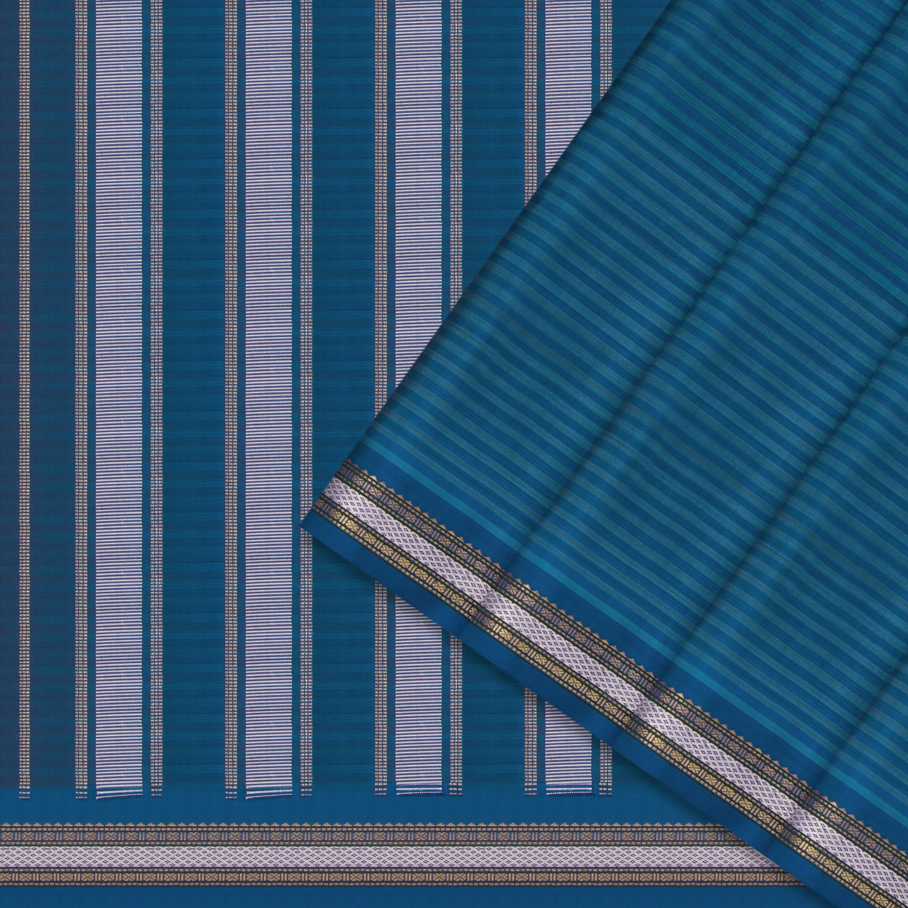 Kanakavalli Kanjivaram Silk Sari 24-040-HS001-12357 - Cover View