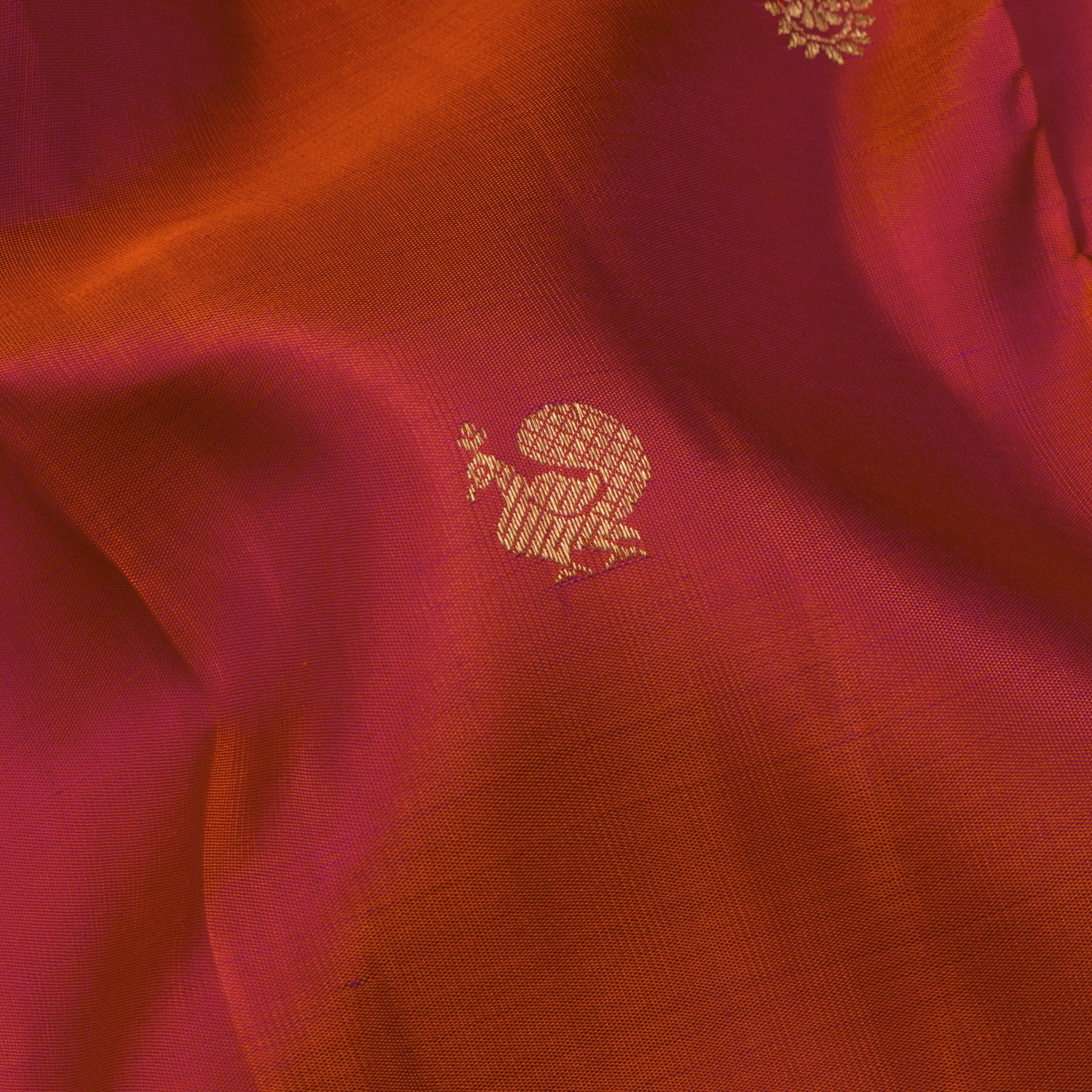 Kanakavalli Kanjivaram Silk Sari 24-040-HS001-12359 - Fabric View