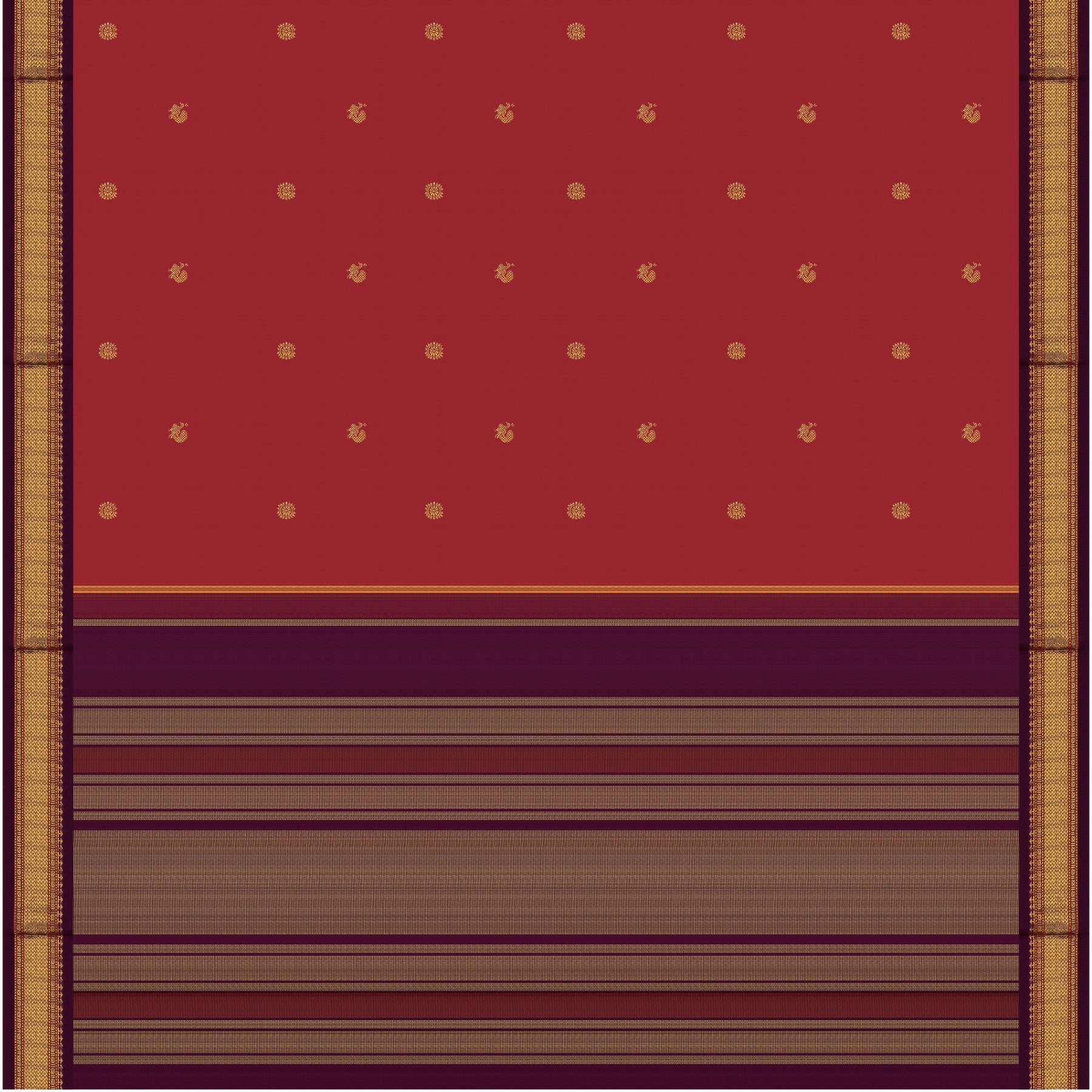 Kanakavalli Kanjivaram Silk Sari 24-040-HS001-12359 - Full View