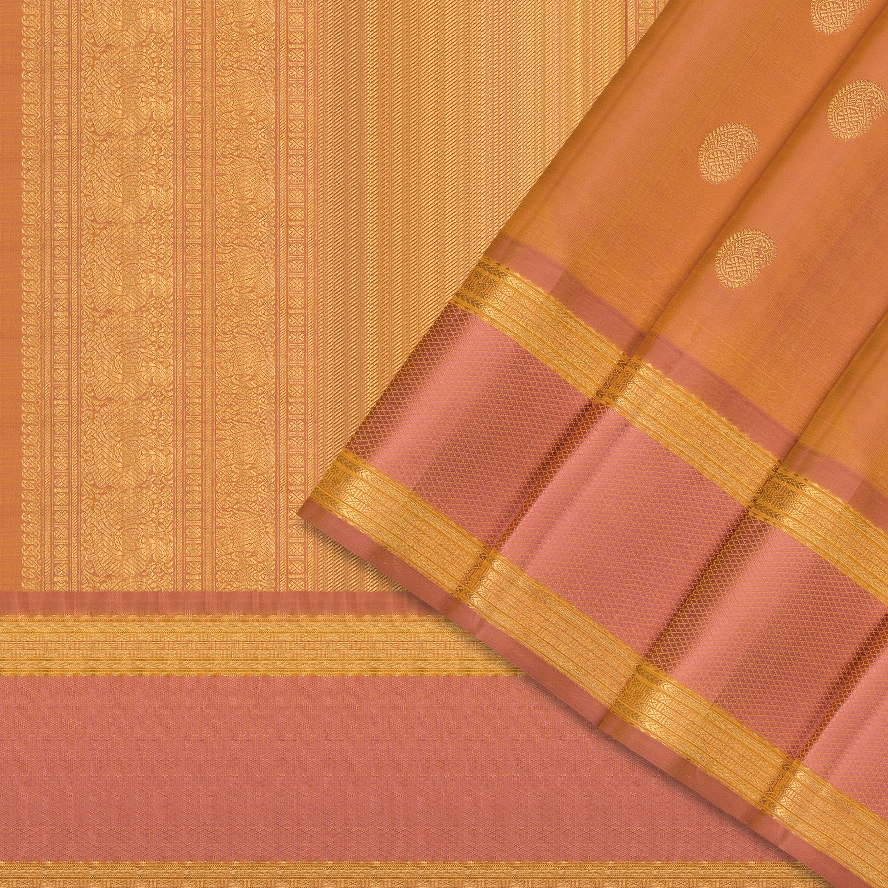 Kanakavalli Kanjivaram Silk Sari 24-040-HS001-12366 - Cover View
