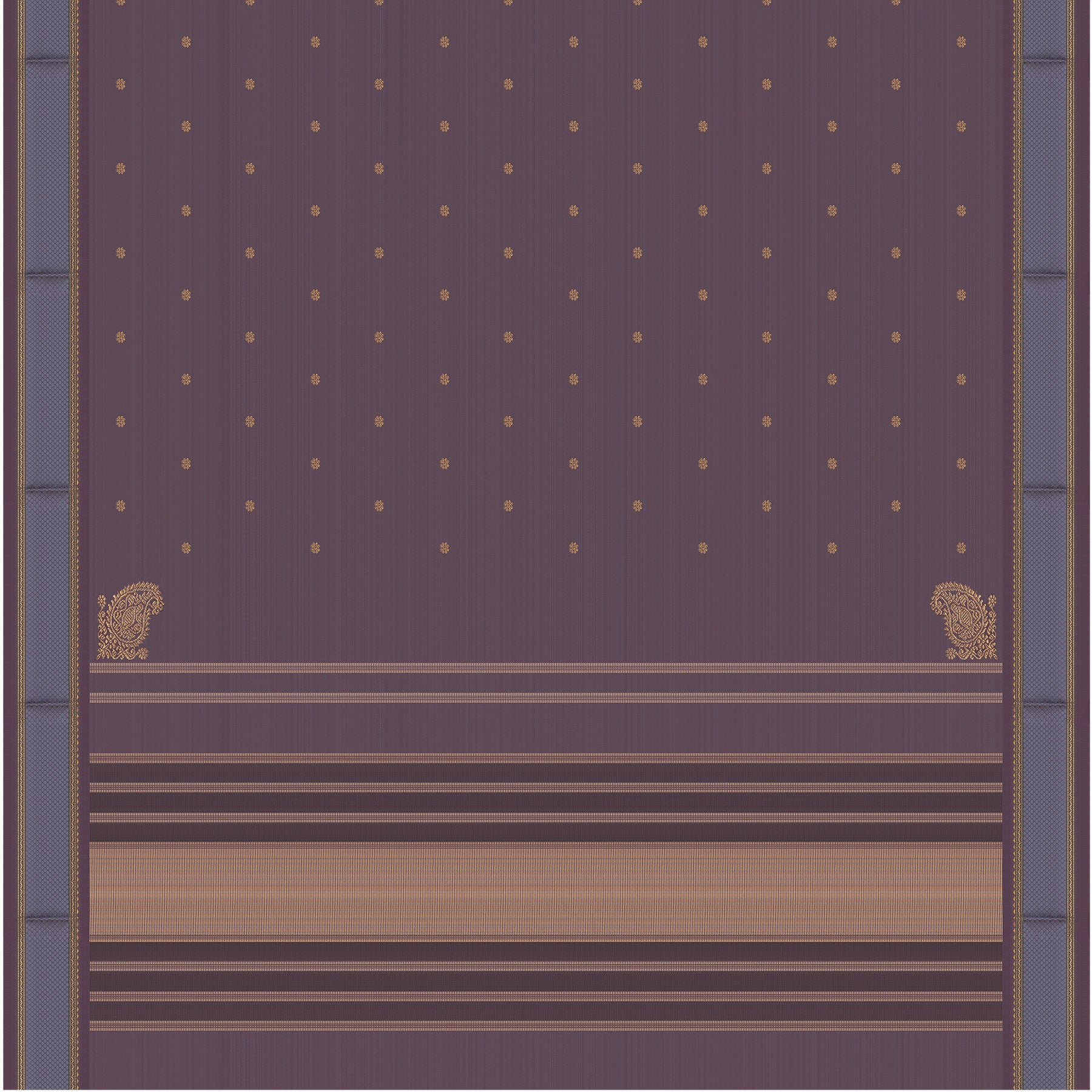 Kanakavalli Kanjivaram Silk Sari 24-040-HS001-12395 - Full View