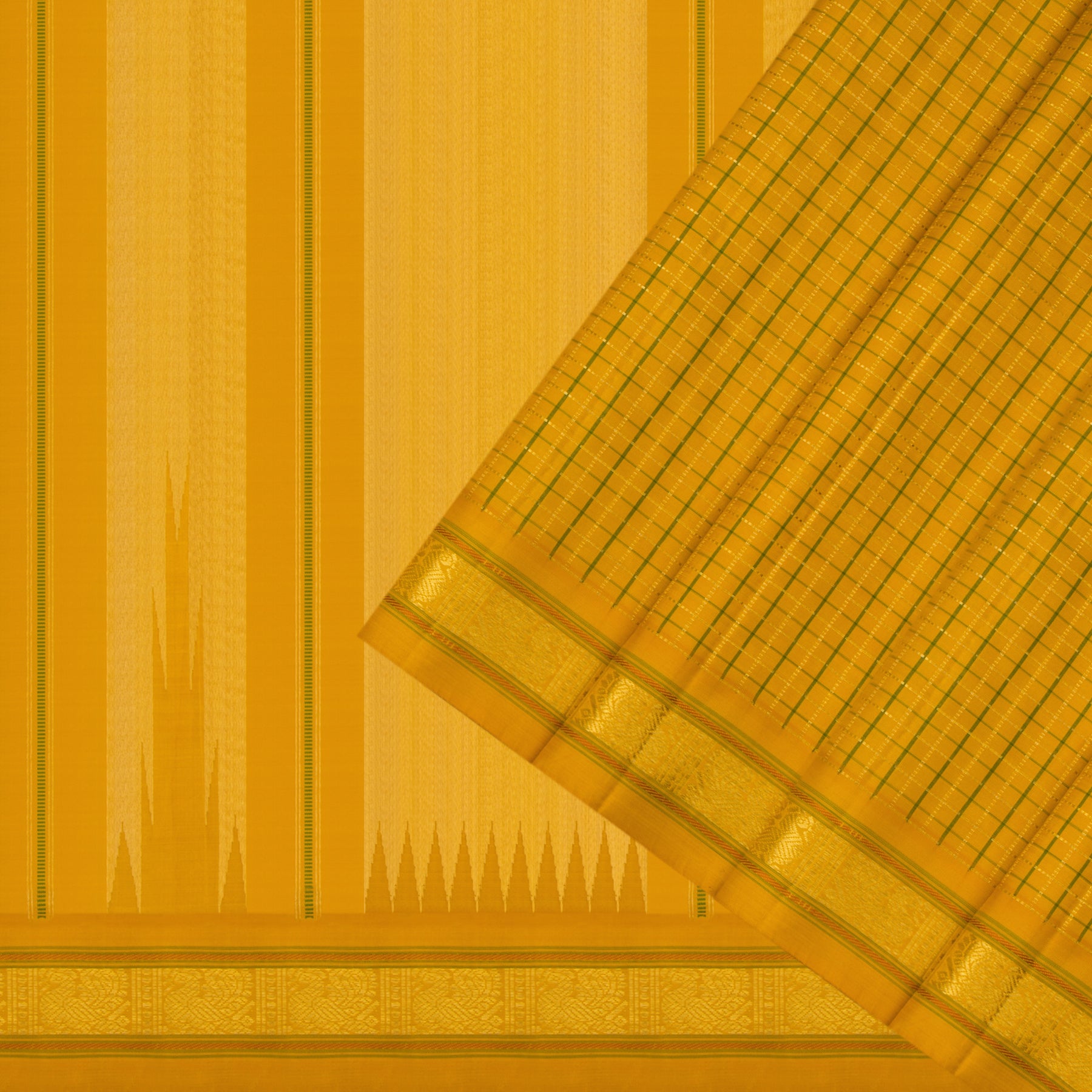 Kanakavalli Kanjivaram Silk Sari 24-040-HS001-12402 - Cover View