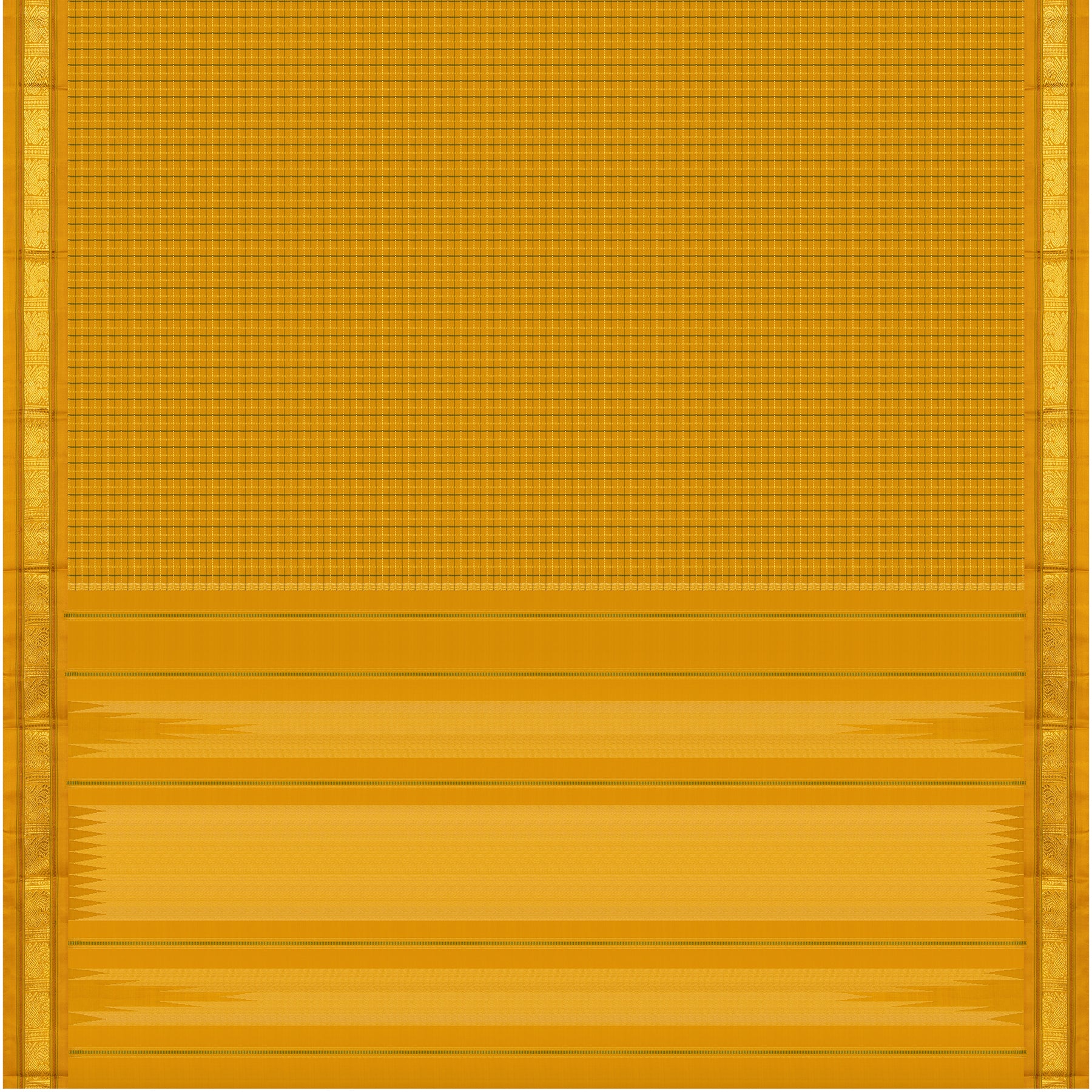 Kanakavalli Kanjivaram Silk Sari 24-040-HS001-12402 - Full View