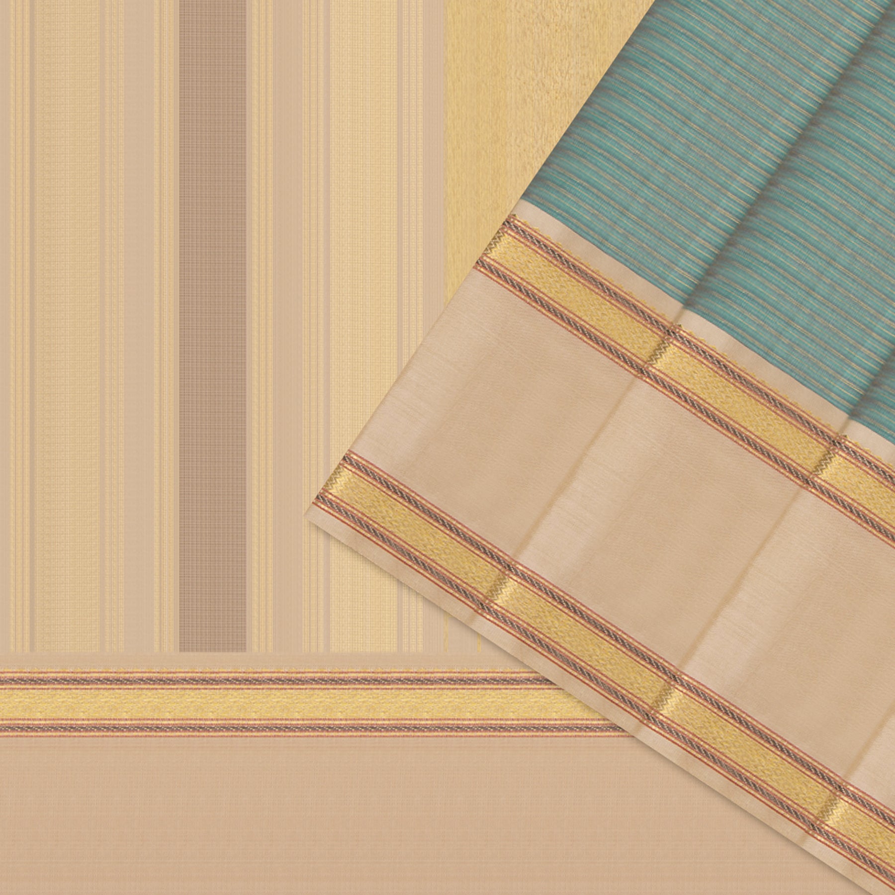 Kanakavalli Kanjivaram Silk Sari 24-040-HS001-13365 - Cover View